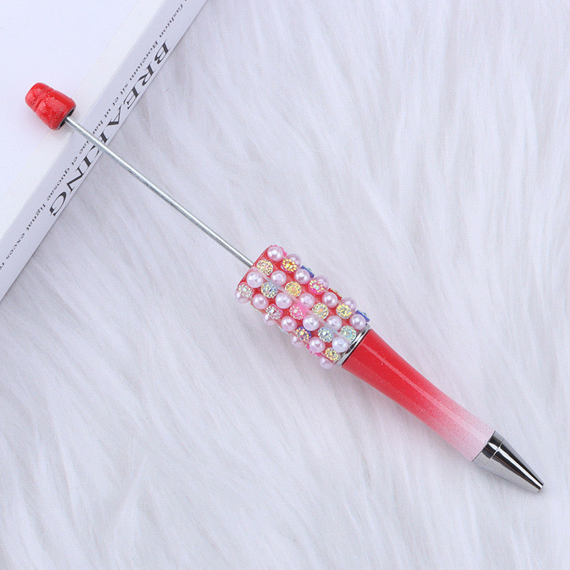 FS2741-5 Pieces Colorful Pearl Fancy Beadable Pens