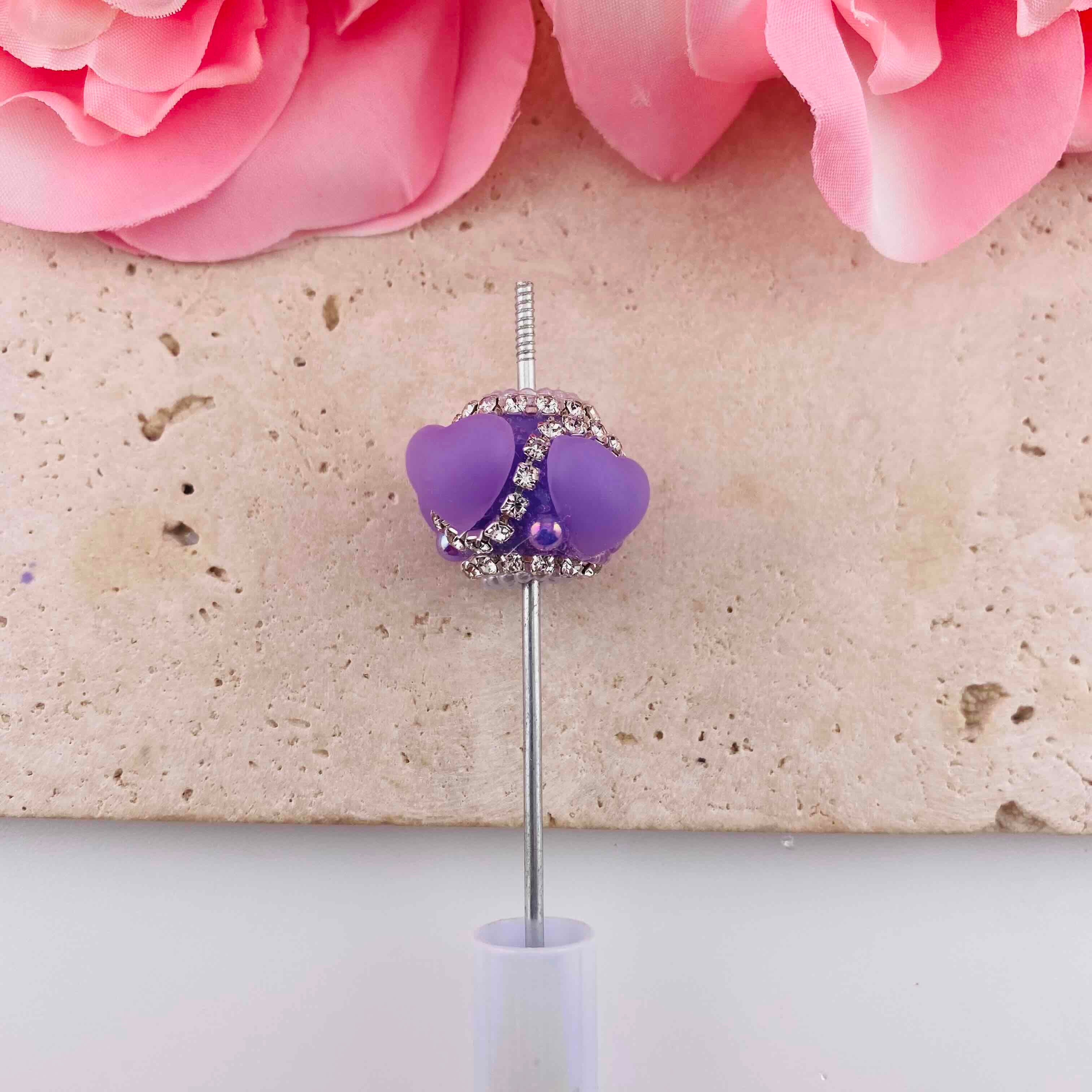 FS19817-About 18*23mm Heart Resin Beads