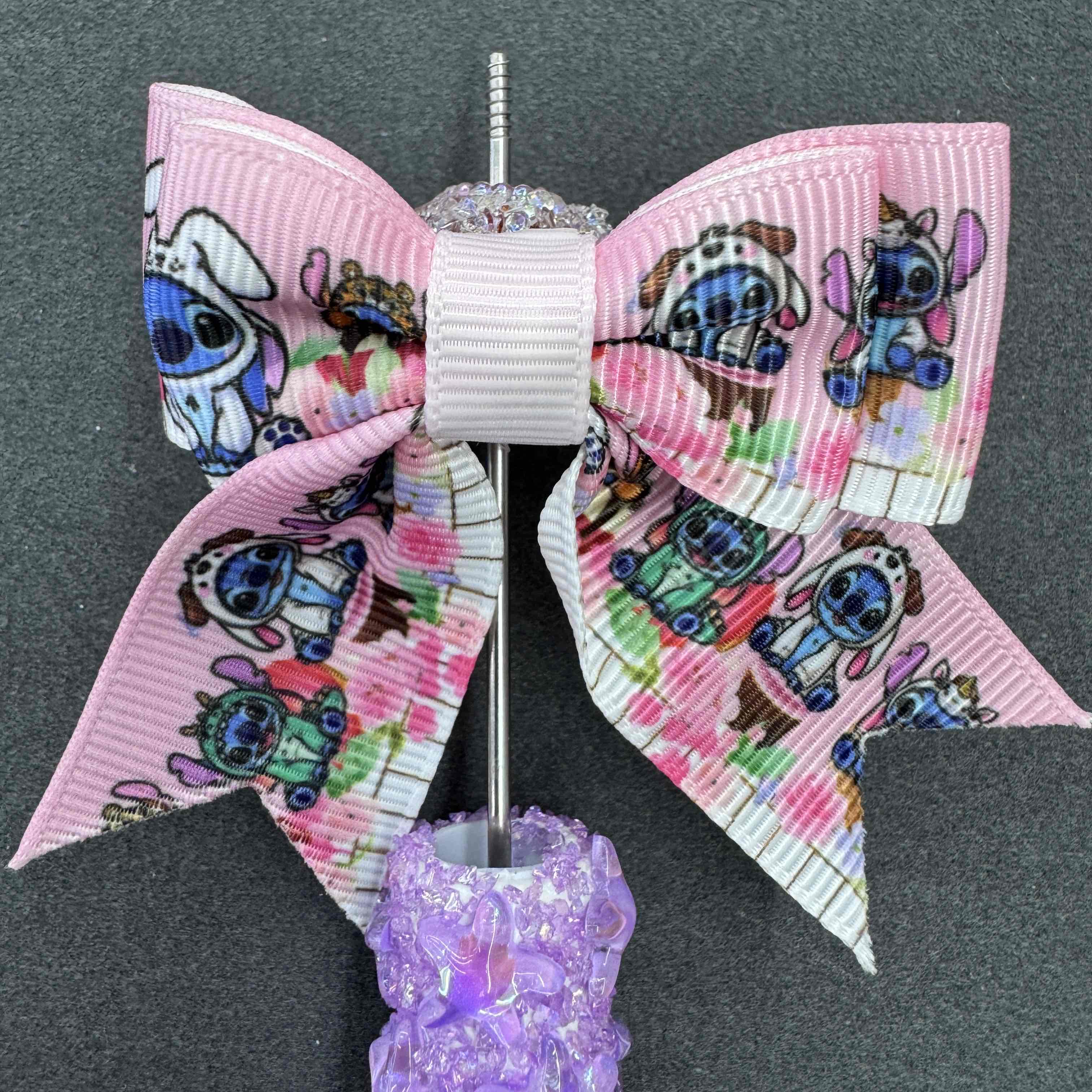 FS20044-Cute Cartoon Bow Sugar Beads