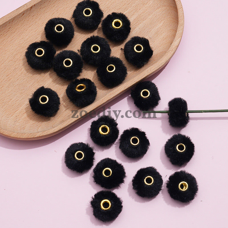 FS2081--Plush Spacer Beads Fit For Beadable Pens