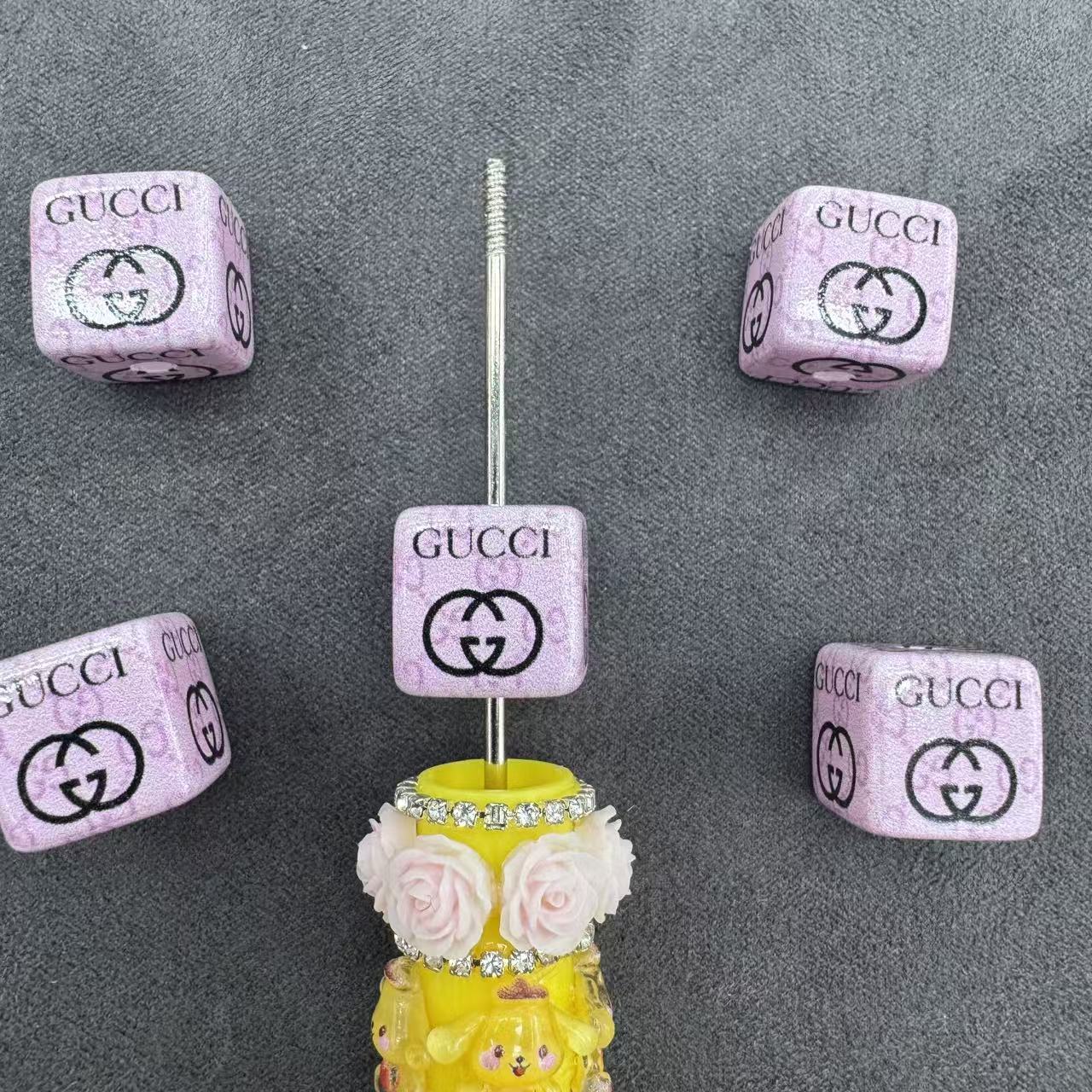 Cube Acrylic Beads