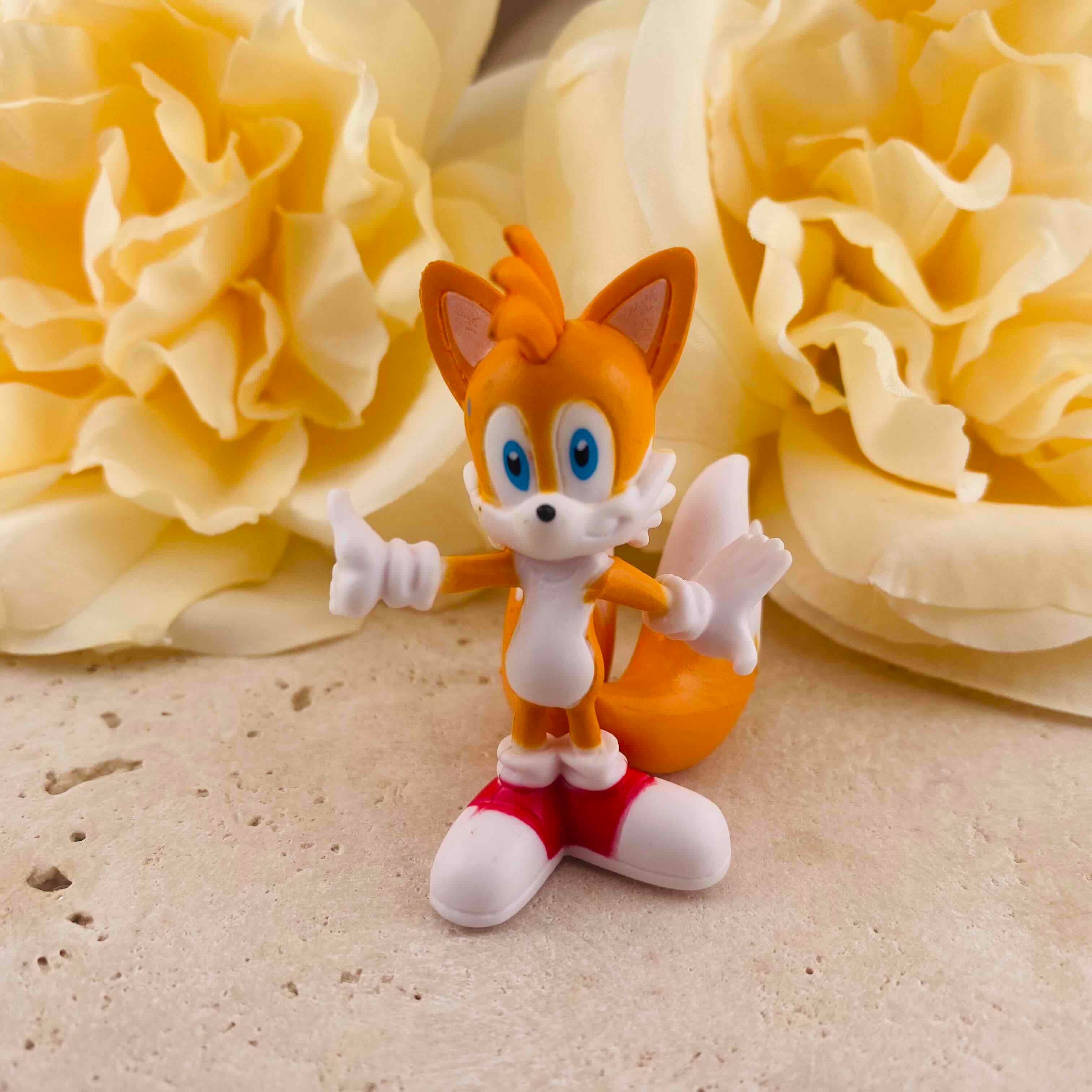 FS19994-About 33*47mm Tails Miles Sonic Series Resin Figurine