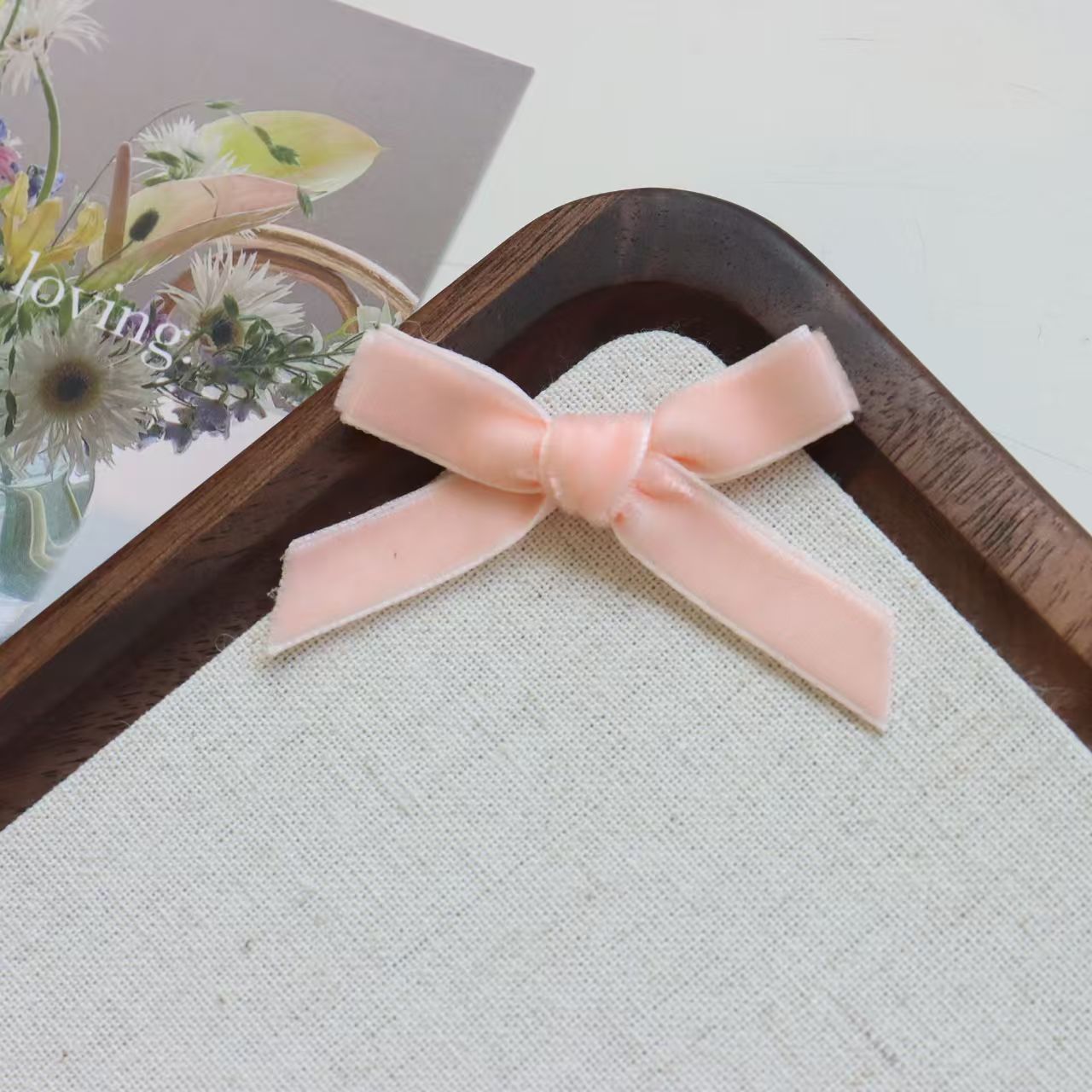FS4656- 10mm Velvet Bows