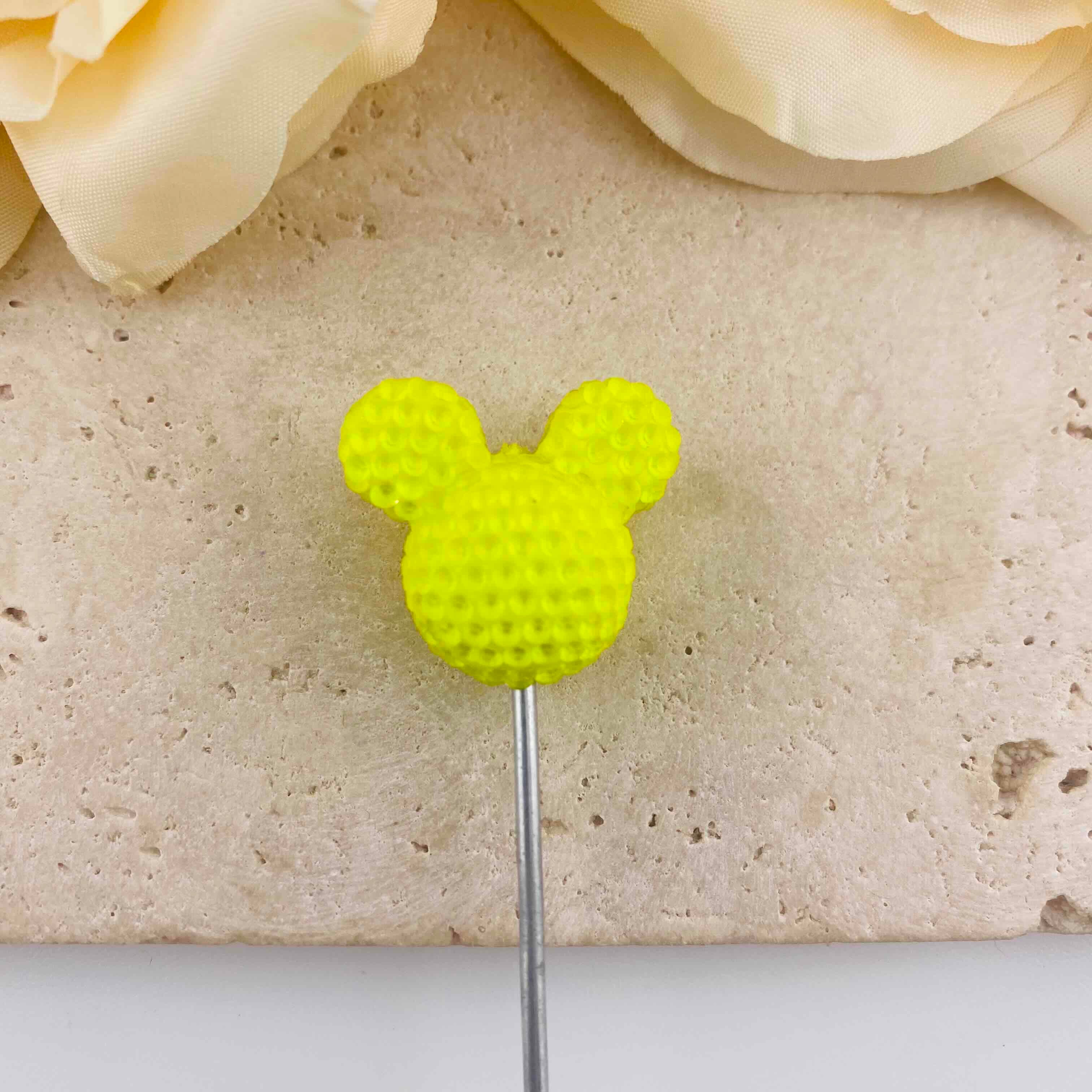 FS20074-About 22*25mm Mickey Head Clay Beads