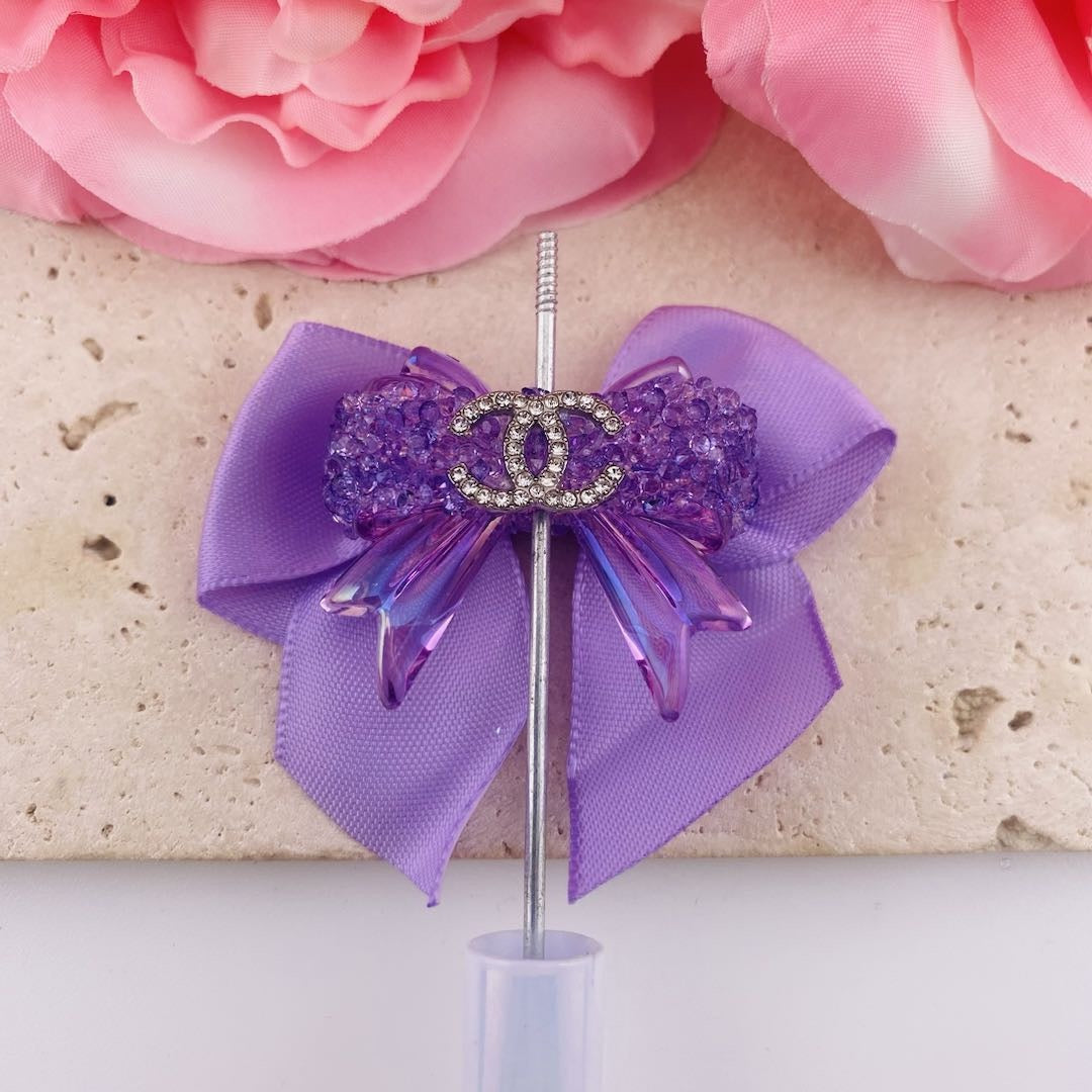PP20760-Bow Sugar Beads For Beadable Pens Keychain Making