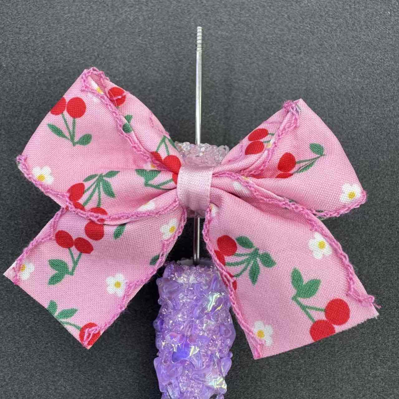 FS19868-About 19*20mm Colorful Fruit Bow Sugar Beads