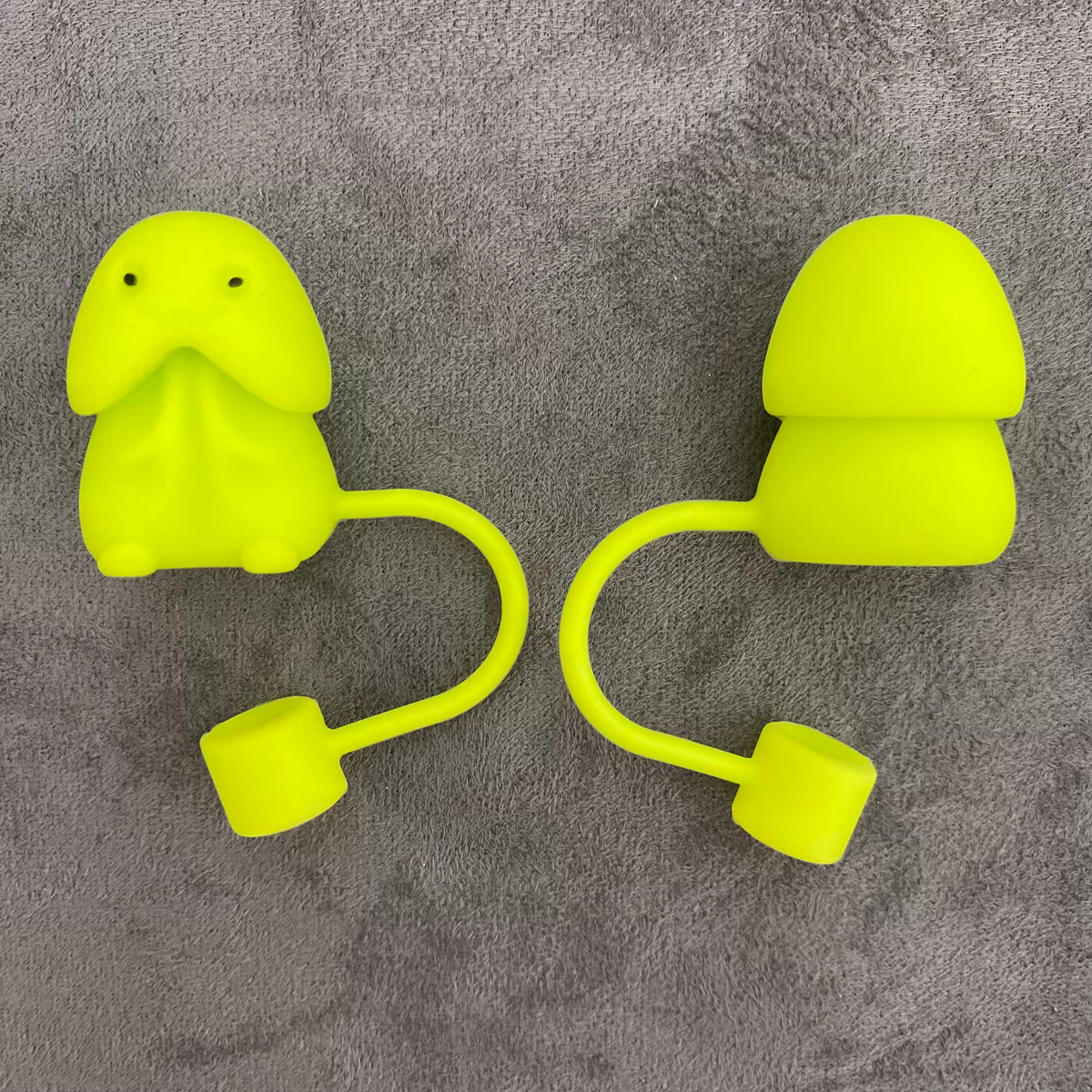 Men's Body Part Straw Topper
