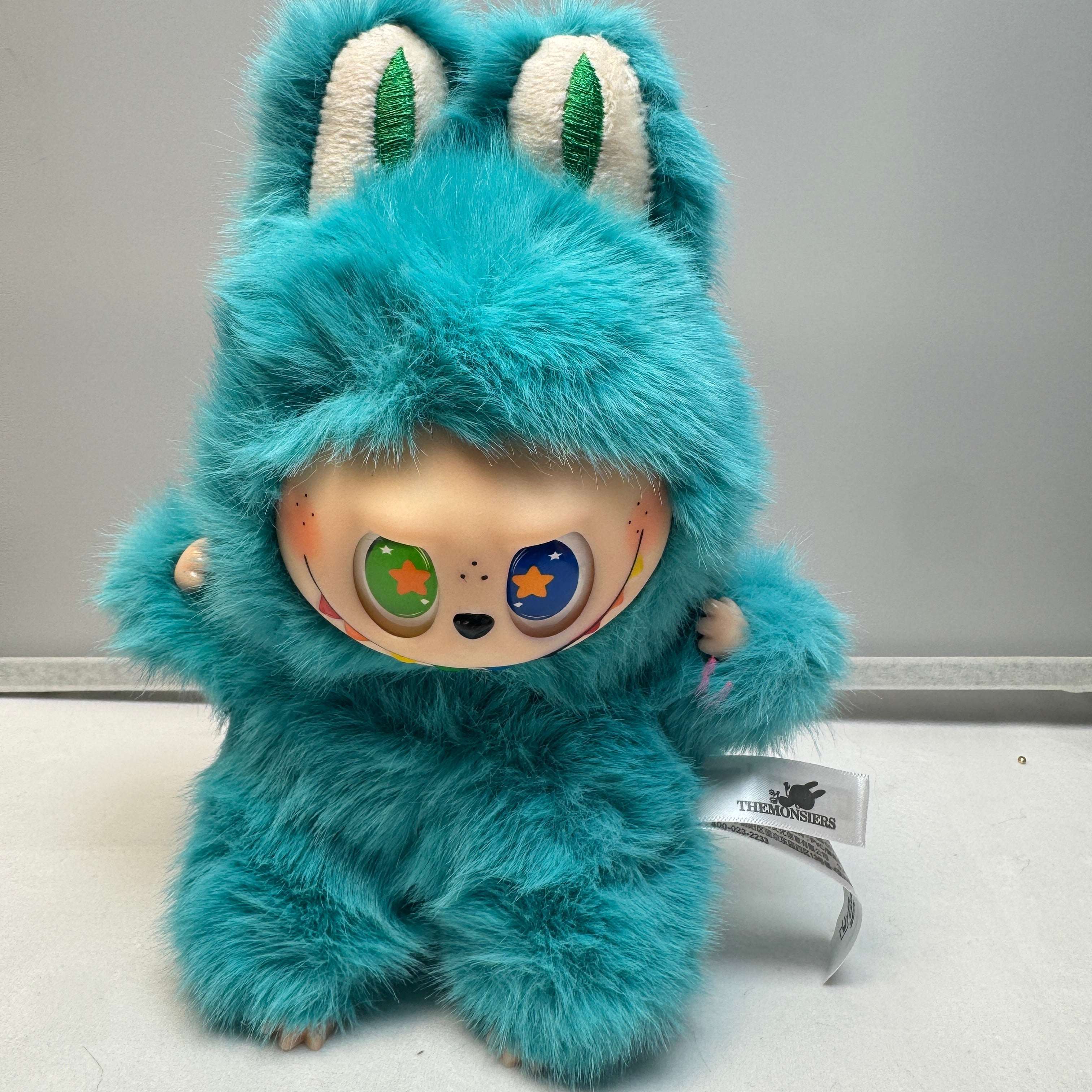 FS6908-Tiffany Blue Labubu With Tail Zoe's DIY Shop