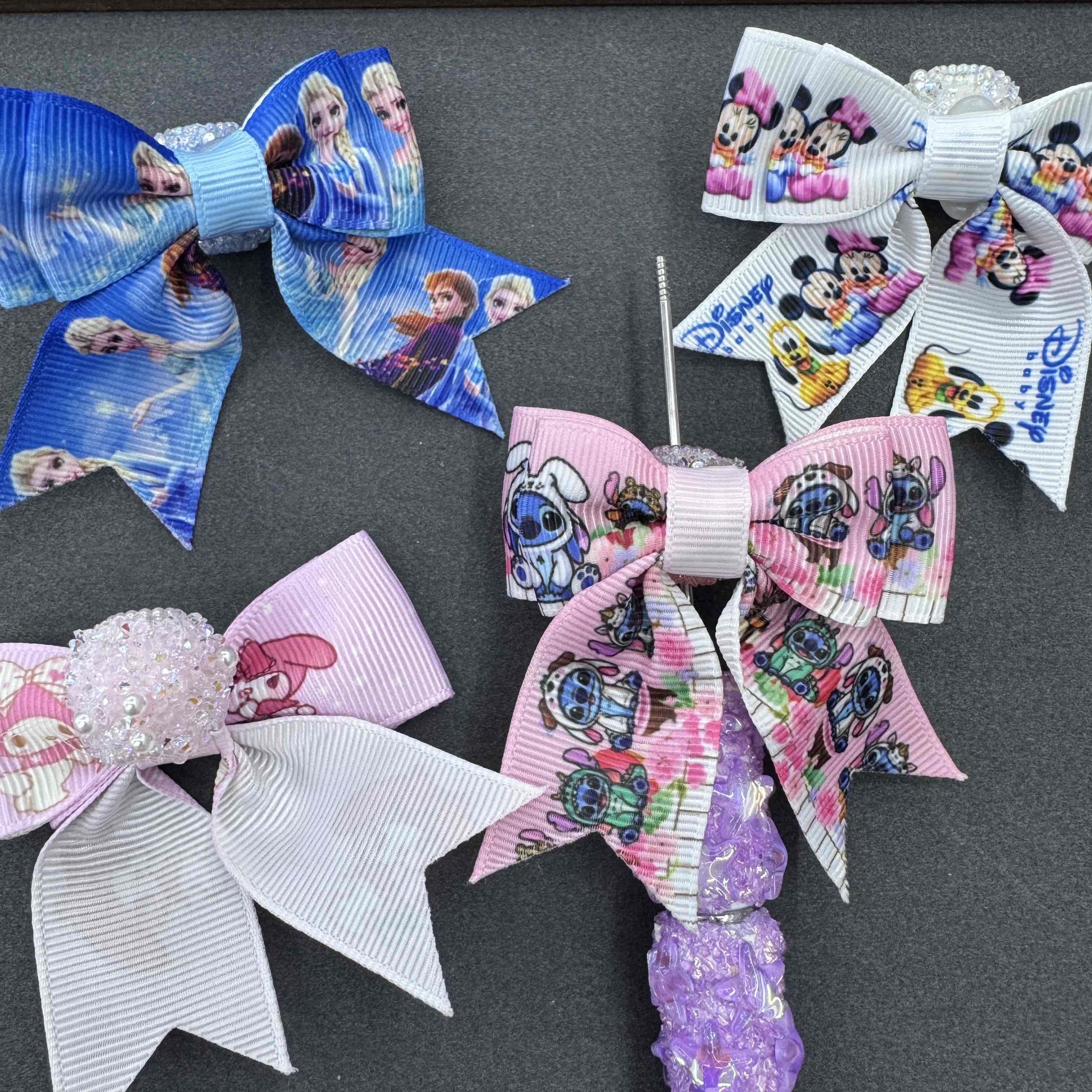 FS20044-Cute Cartoon Bow Sugar Beads
