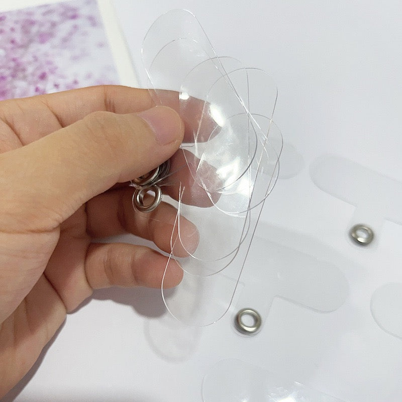 FS5983-6×3.4cm Clear Phone Clip Zoe's DIY Shop