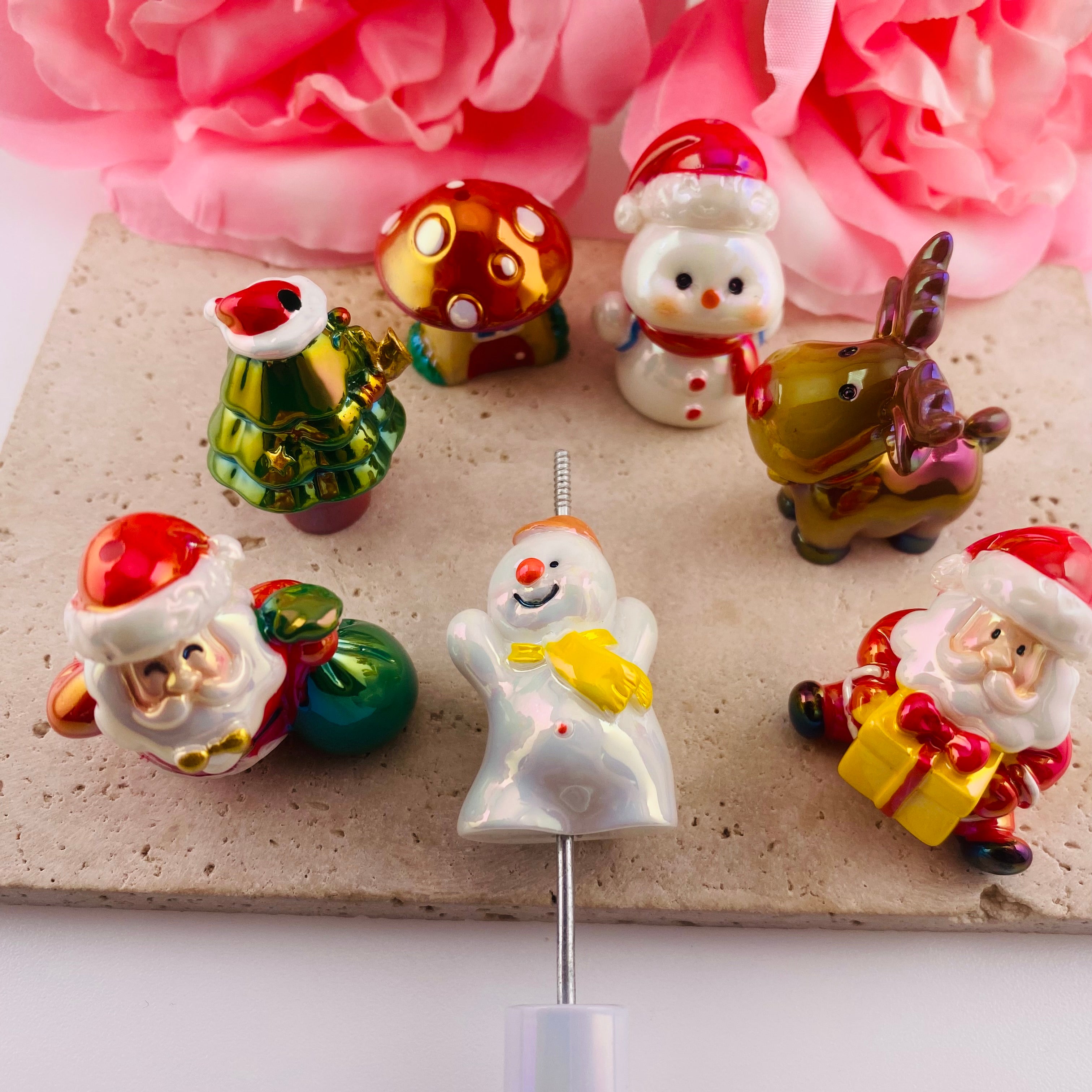 FS19839-About 25*36mm Chrimas Character Resin Beads