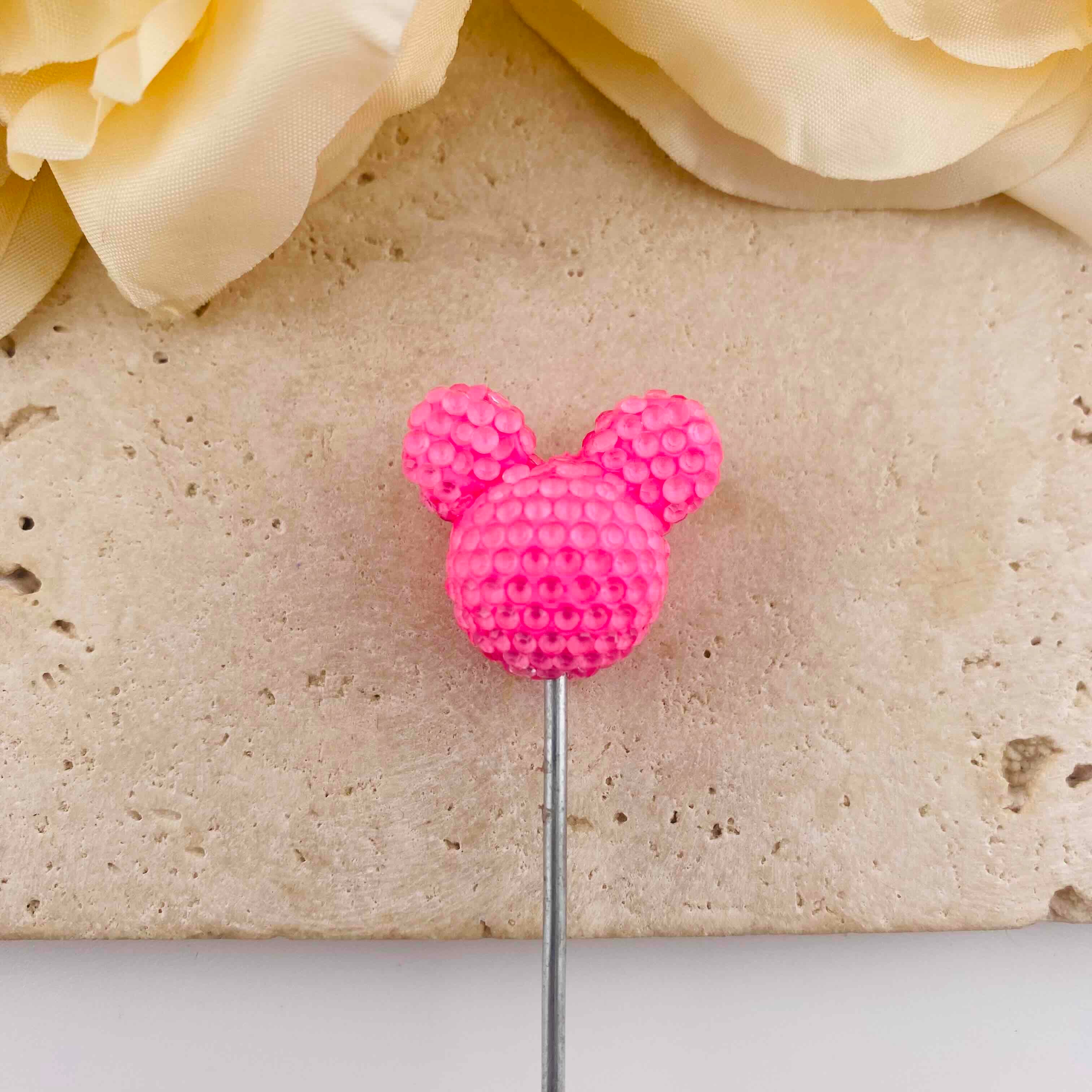 FS20074-About 22*25mm Mickey Head Clay Beads