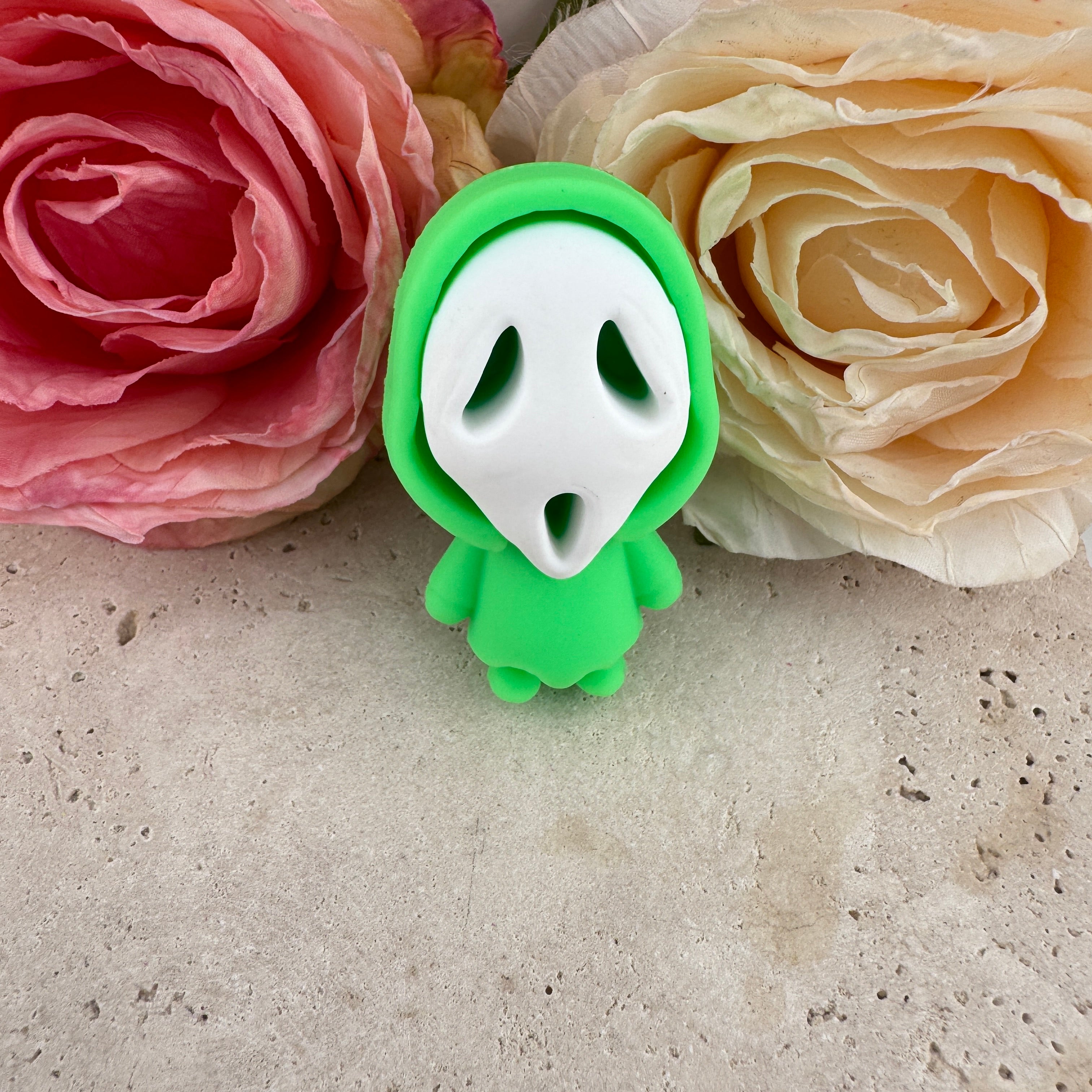 FS19437-Halloween Ghost Silicone Topper