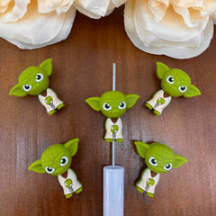 FS20509-3D Yoda Silicone Focal Beads