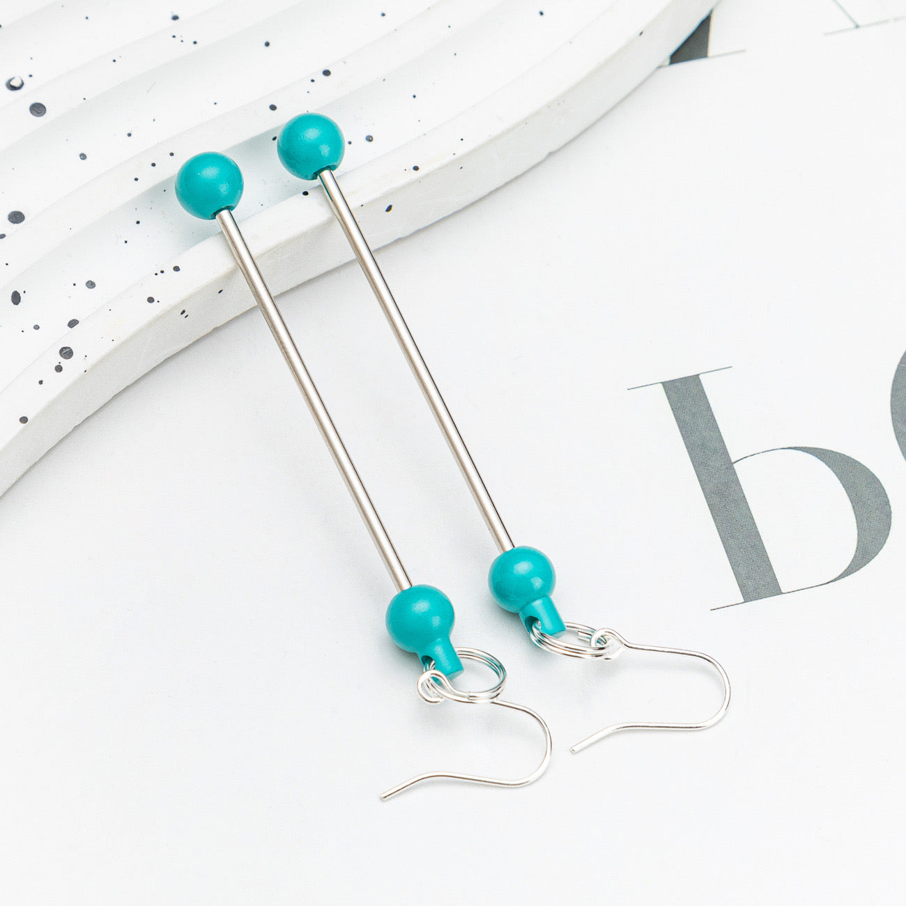 FS2730-1 Pair Beadable Earrings