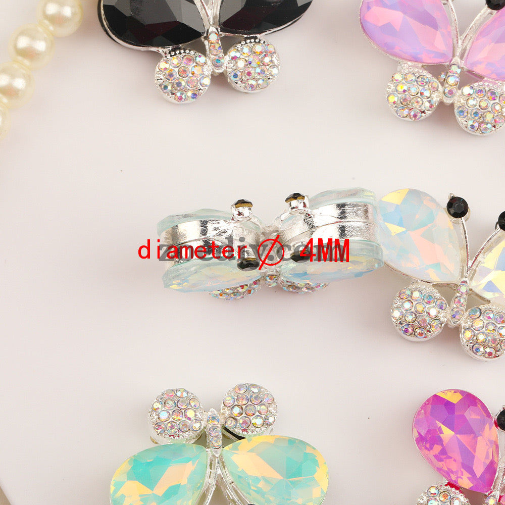 FS1619-36MM Butterfly Metal Beads Fit For Beadspen Bead