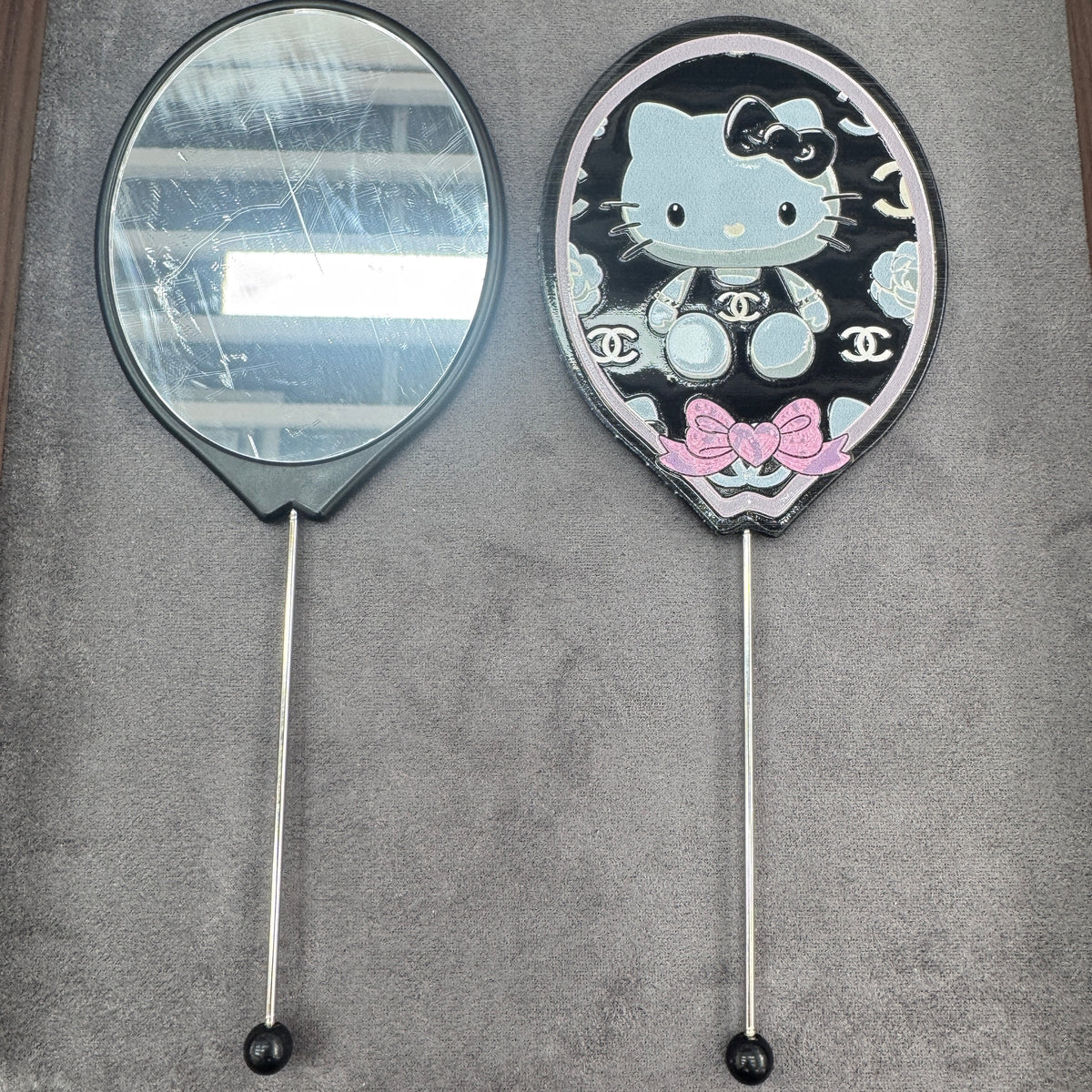 DIY Balloon-Shape Beadable mirror As Picture Shows