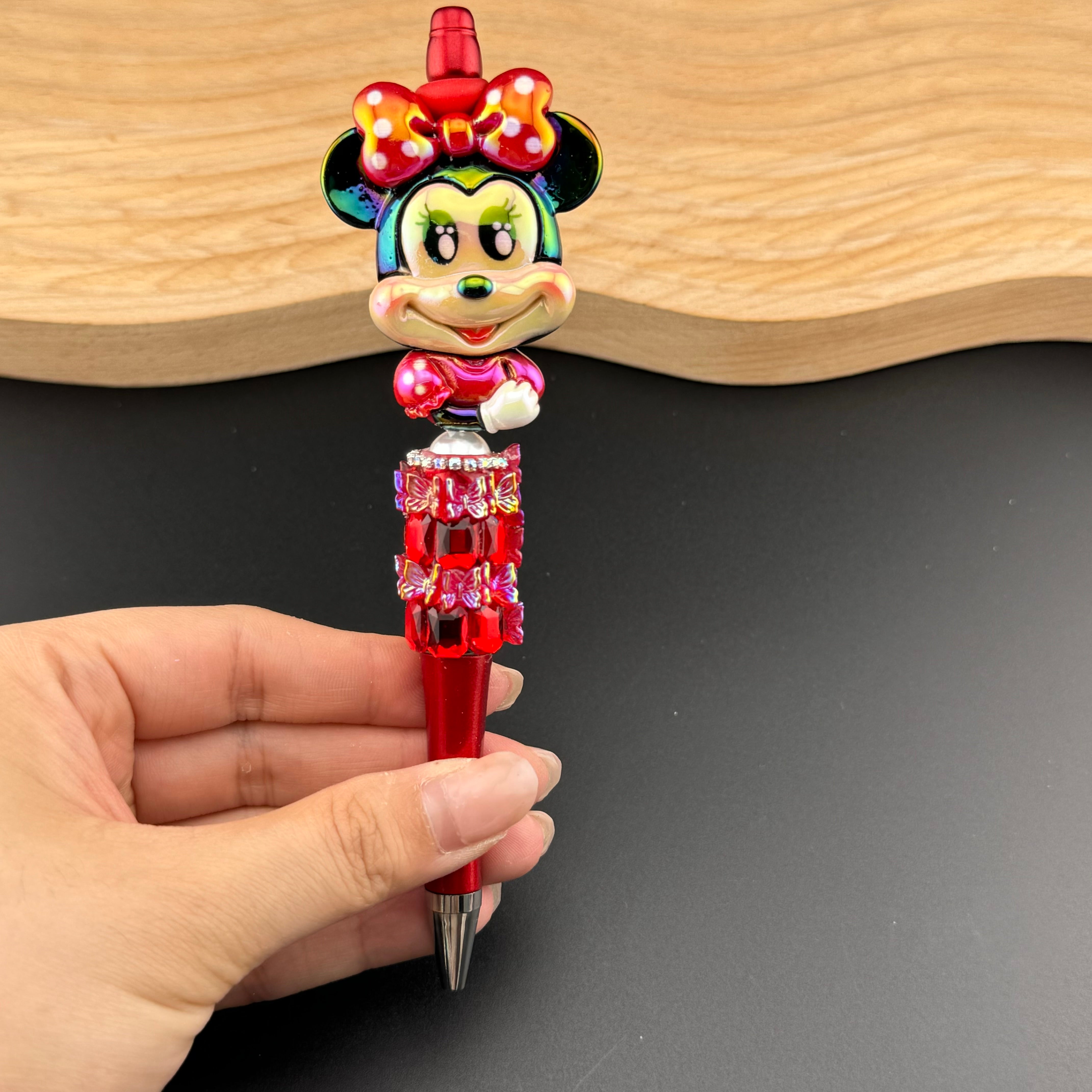 5Pcs/Set Finished Cute Mouse Girl  Pens