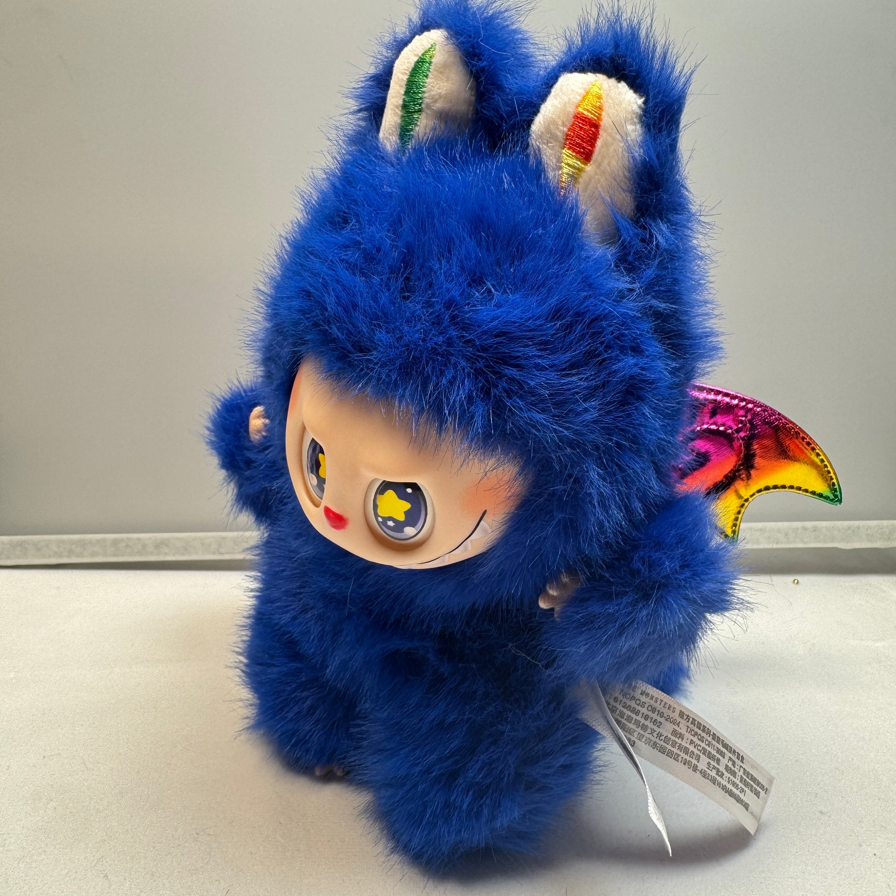 FS6907-Royal Blue Labubu With Angel Wings Zoe's DIY Shop