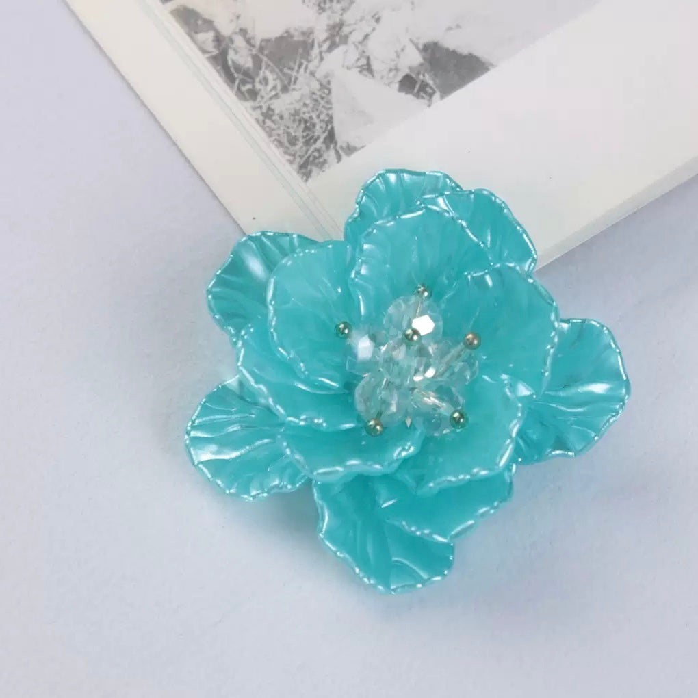 FS1004- 47MM Mixed Color Handmade  Flower For Making Fancy Beads Zoe's DIY Shop