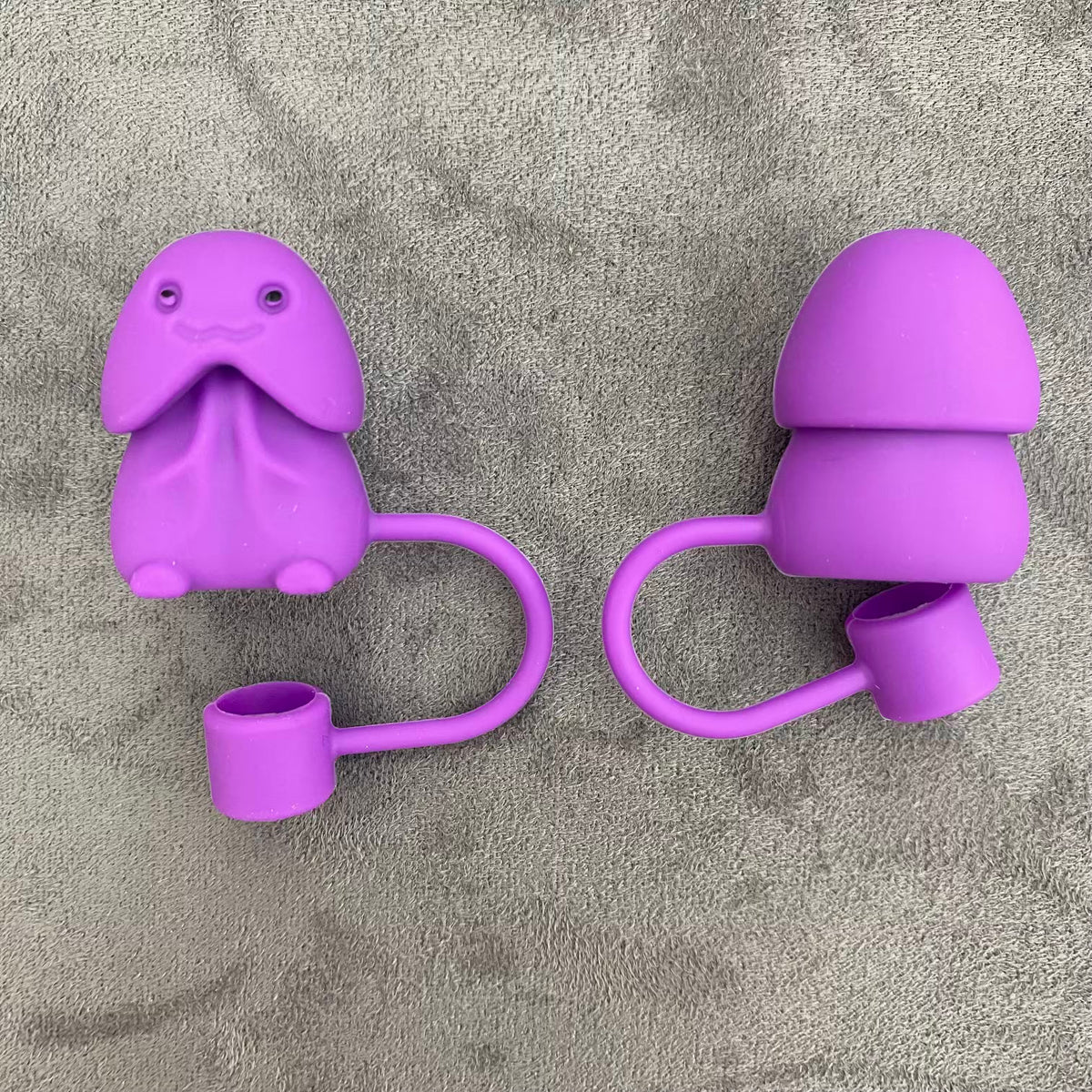 Men's Body Part Straw Topper