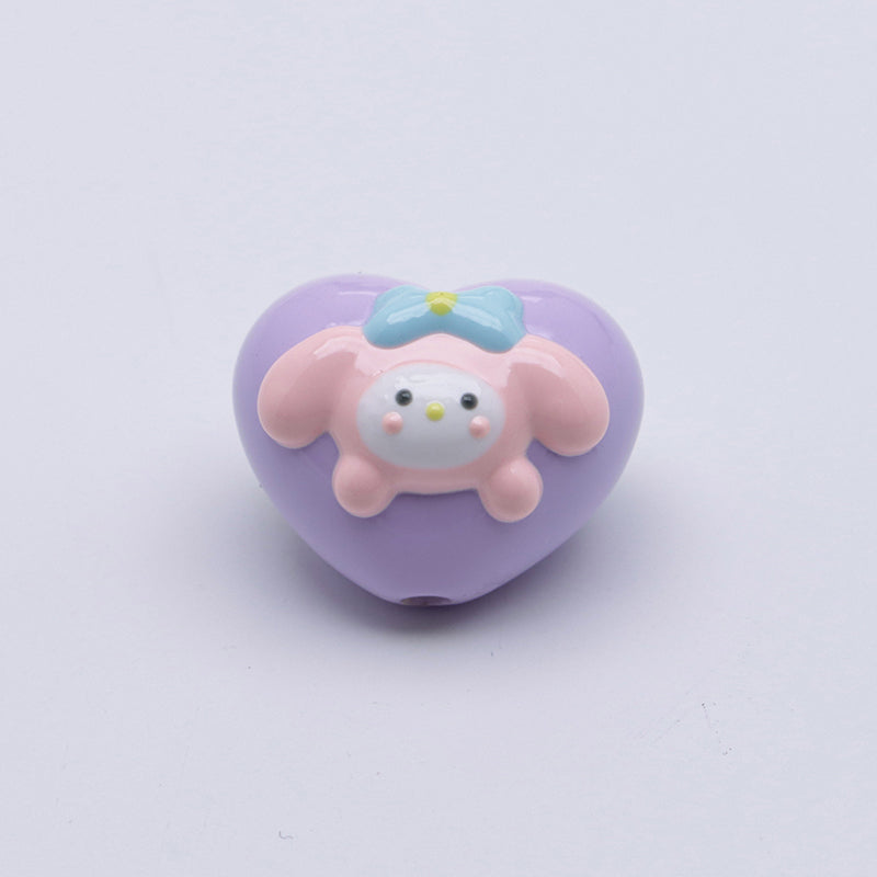 FS4646- Melody Heart Love Beads