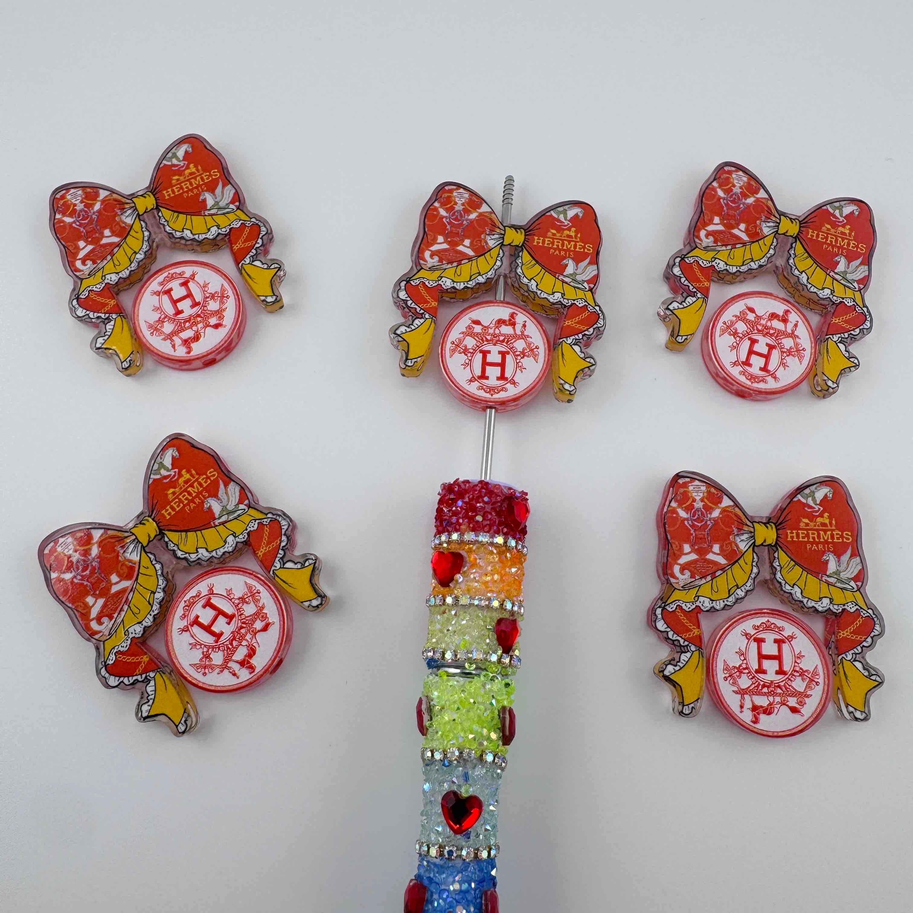 PP20252-Designer Acrylic Beads As Picture Shows