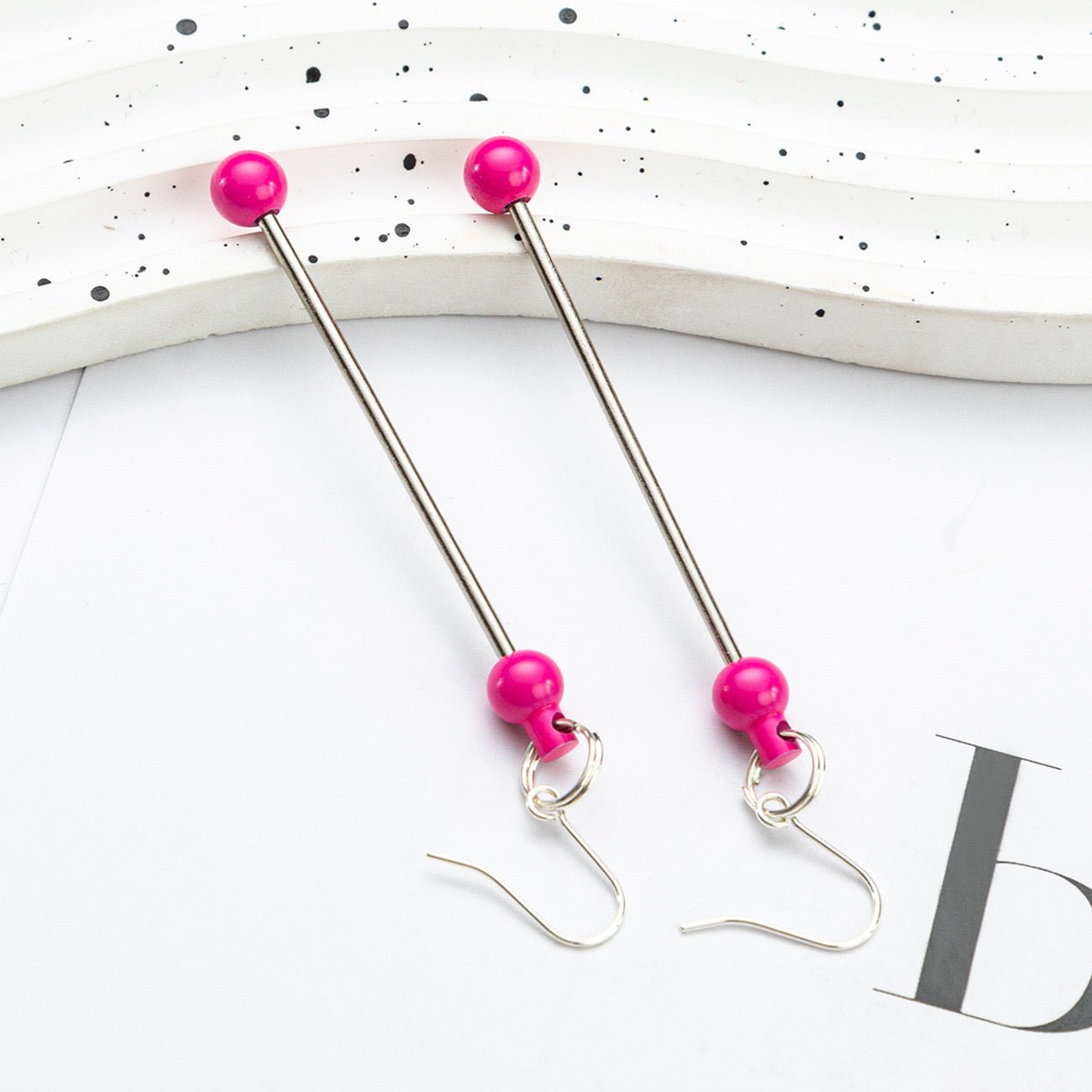 FS2730-1 Pair Beadable Earrings