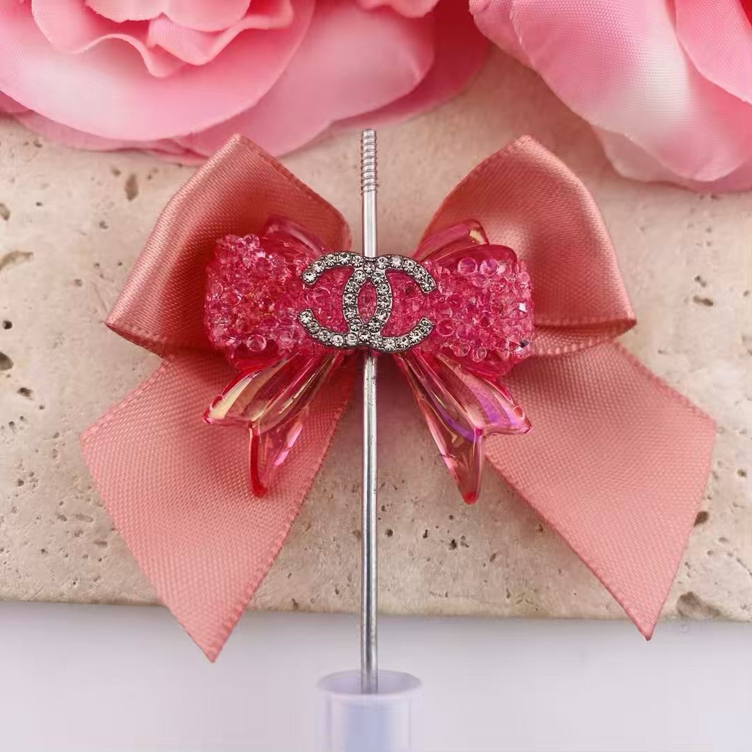 PP20760-Bow Sugar Beads For Beadable Pens Keychain Making