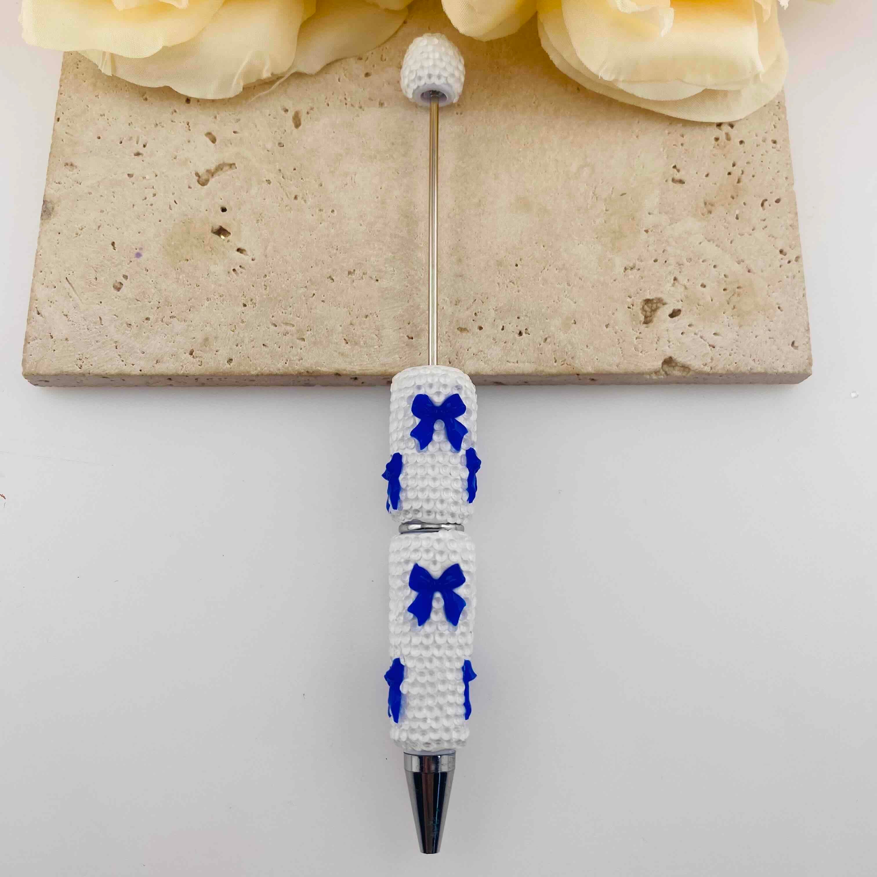 FS19960-Bow Full Rhinestone Fancy Pens