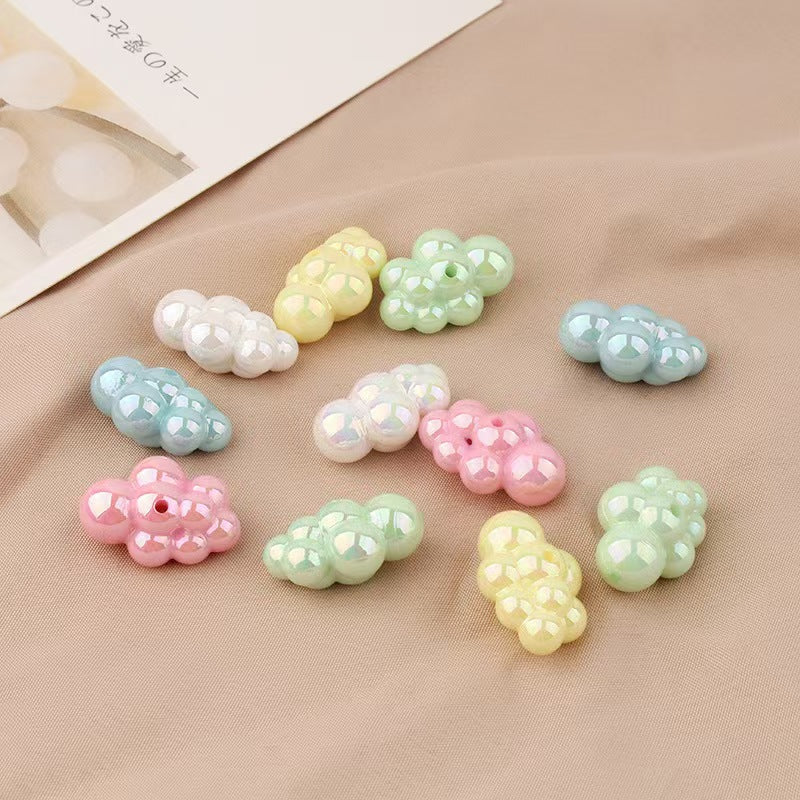 FS3599- Approximately 17×24mm Uv Cloud Beads Acrylic