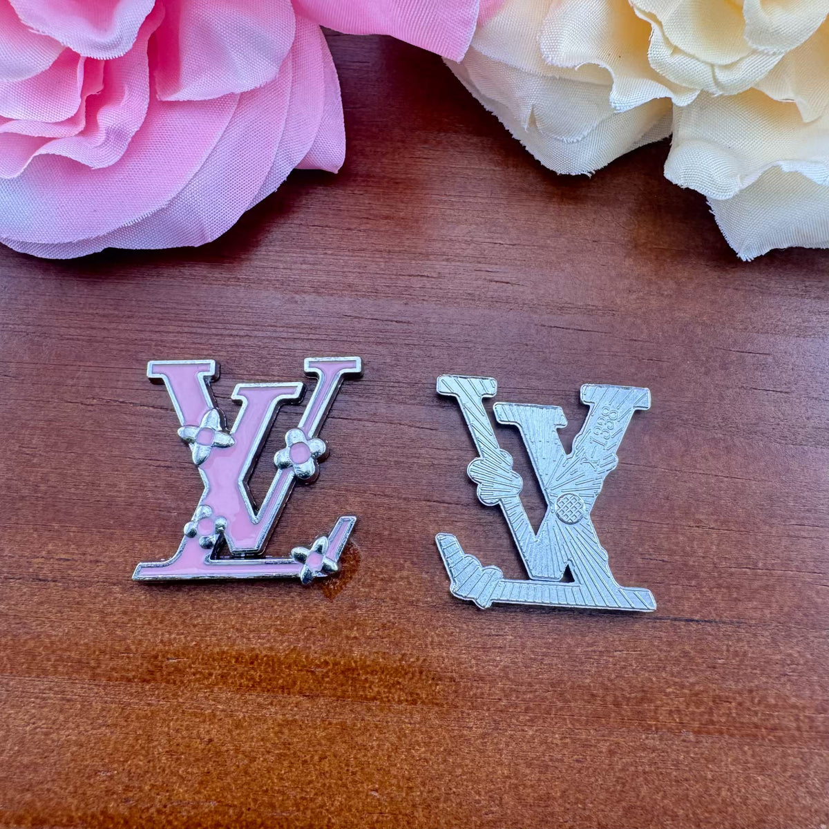 About 27mm Metal Patch For Making Fancy Beads