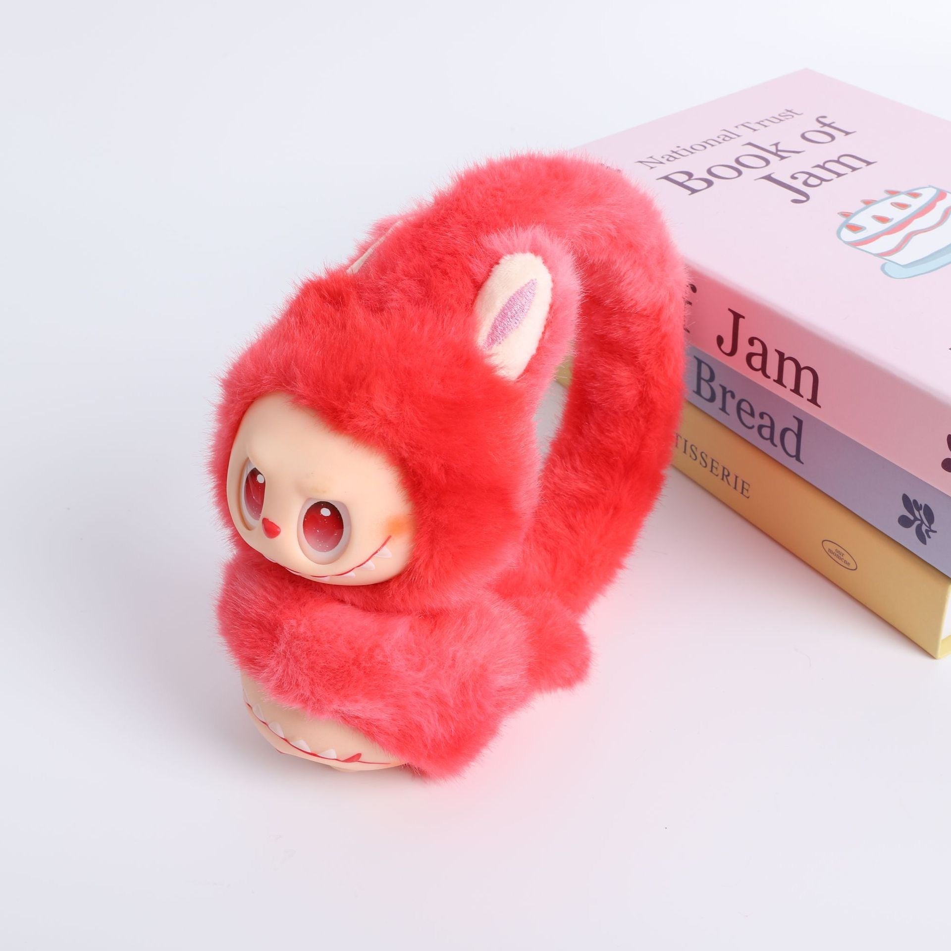 FS6693-Labubu 3.0 Fluffy Ear Warmer Zoe's DIY Shop