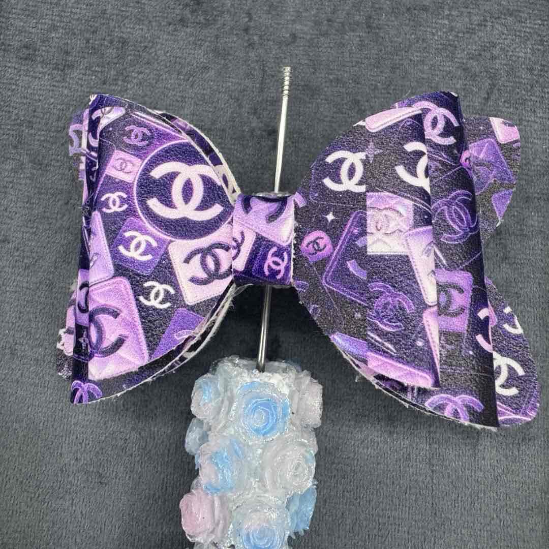 FS20242-CC Print Sugar Bow Beads