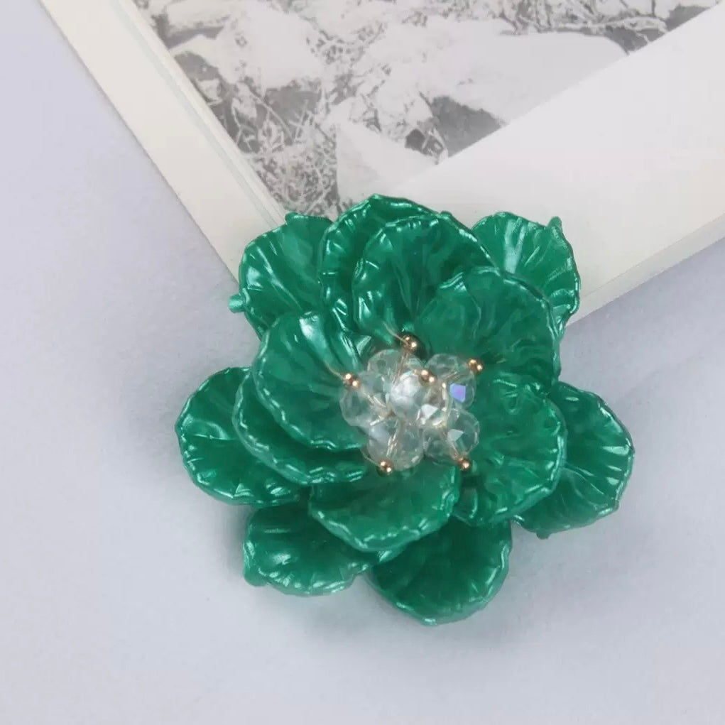 FS1004- 47MM Mixed Color Handmade  Flower For Making Fancy Beads Zoe's DIY Shop