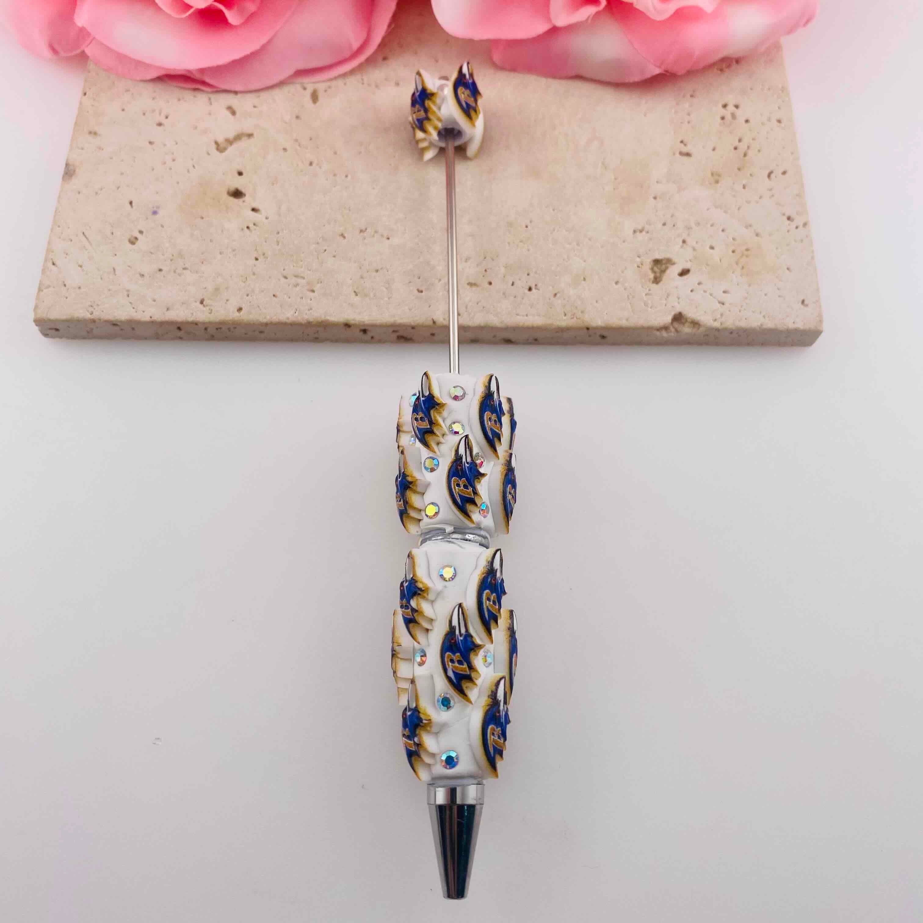 FS19832-Los Angeles Rams Team Clay Beaded Pens