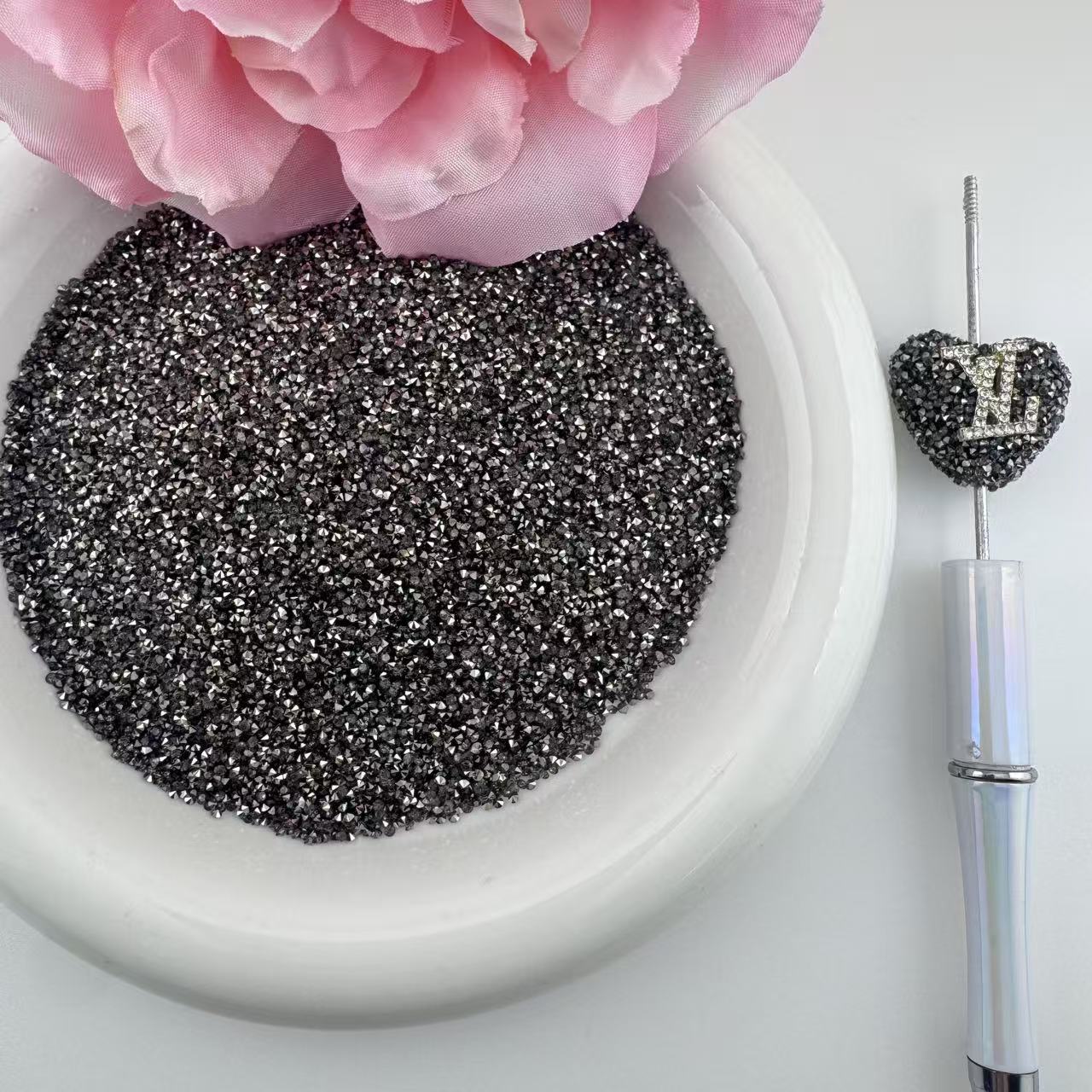 FS1441-AB Sugar Crystal Diamonds (1.5mm Size) For Making Sugar Beads and Sugar Pens