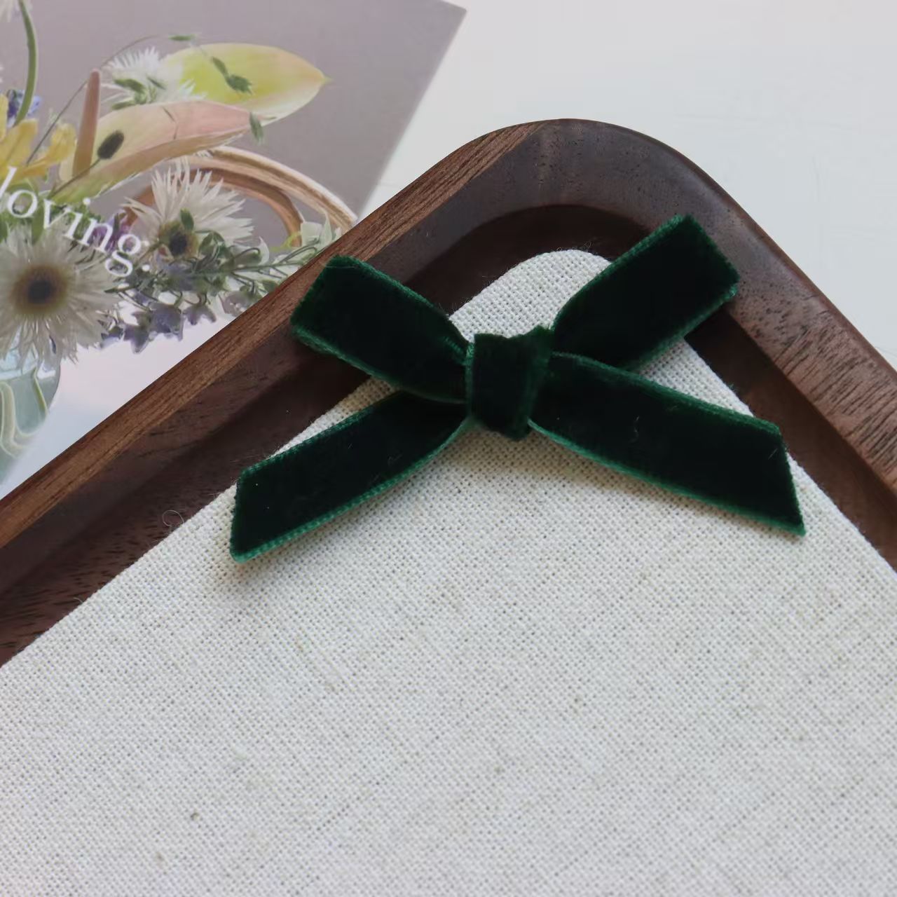 FS4656- 10mm Velvet Bows