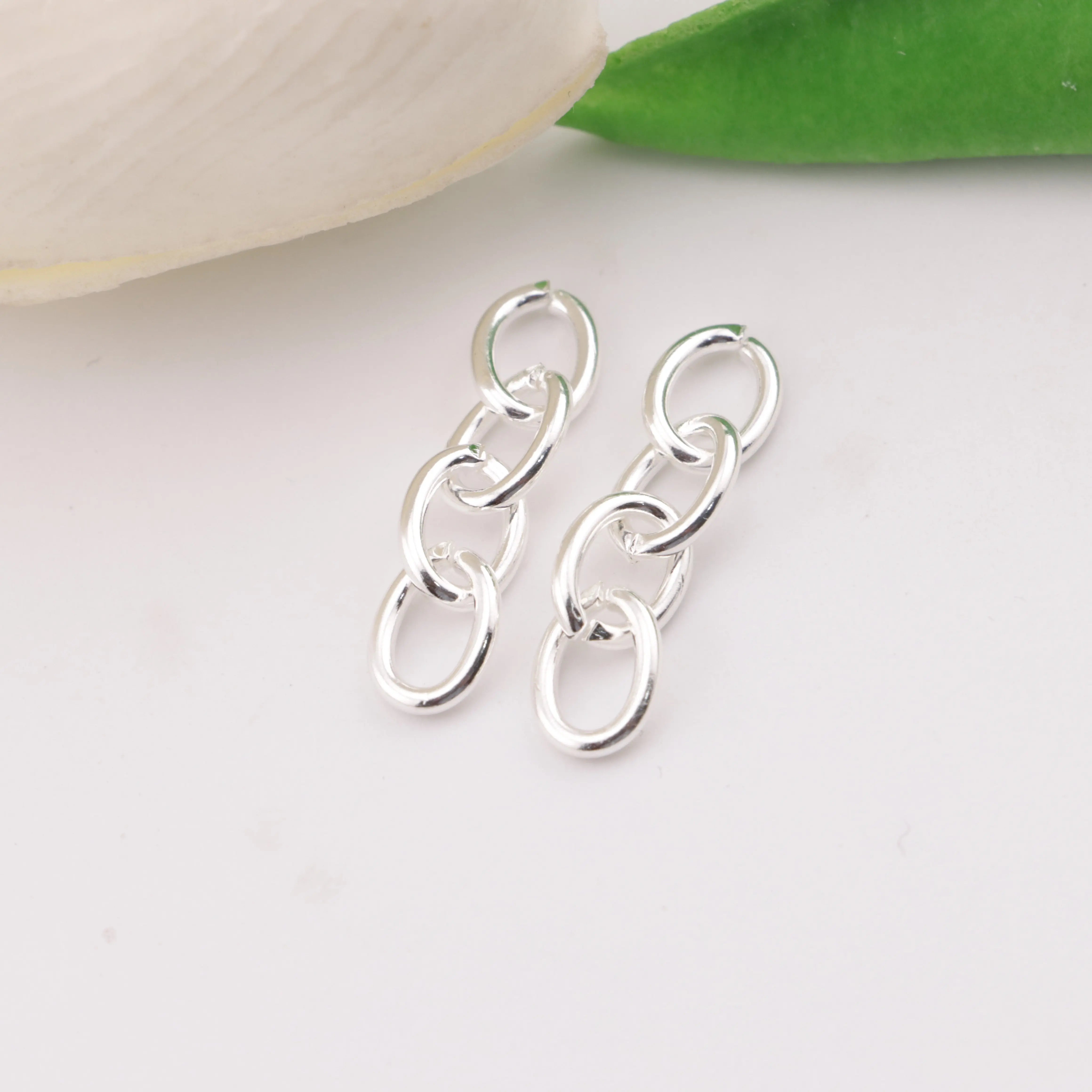 6.5×28mm 4 Section Chain Gold And Silver 4-Section Chain ZoeDIY Shop