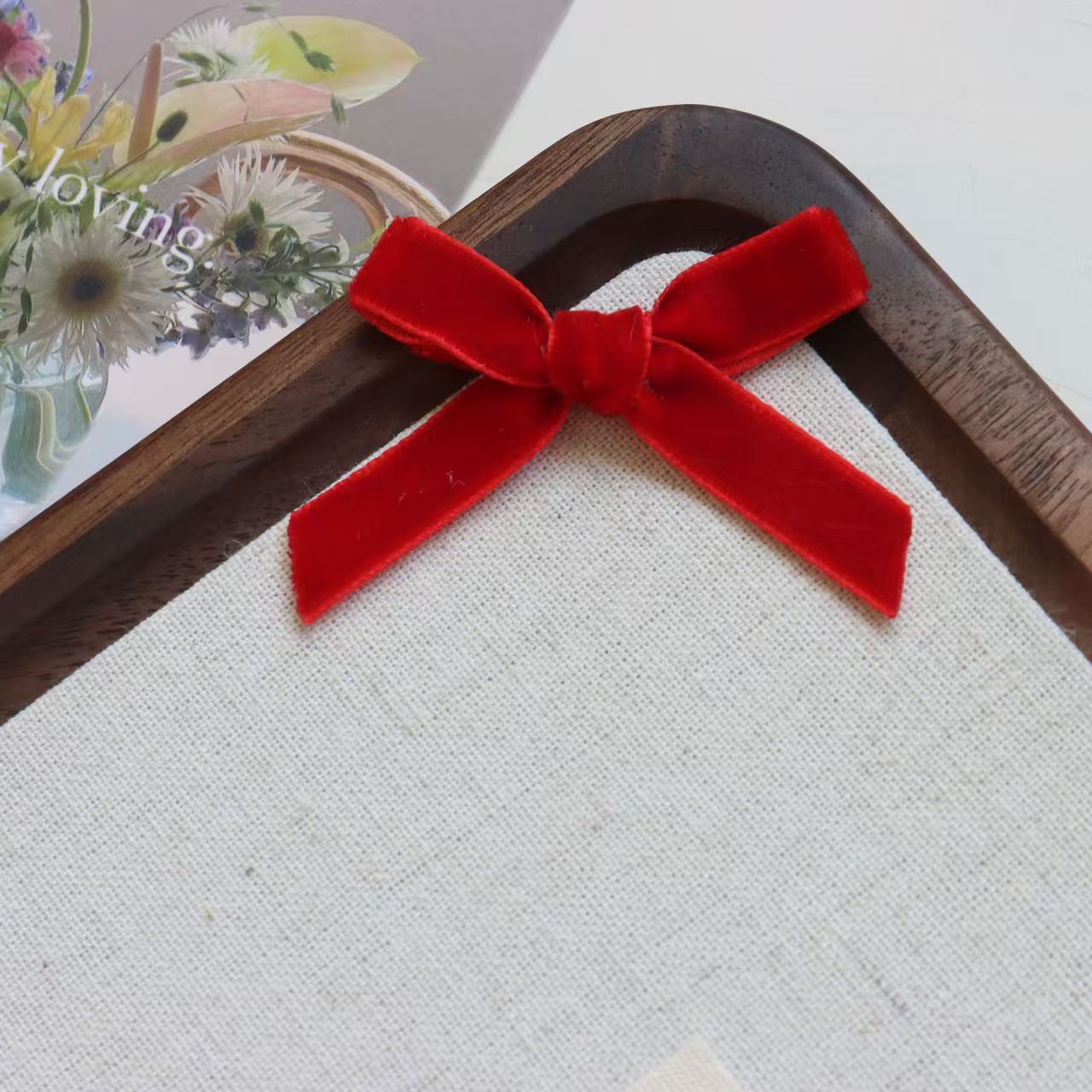 FS4656- 10mm Velvet Bows