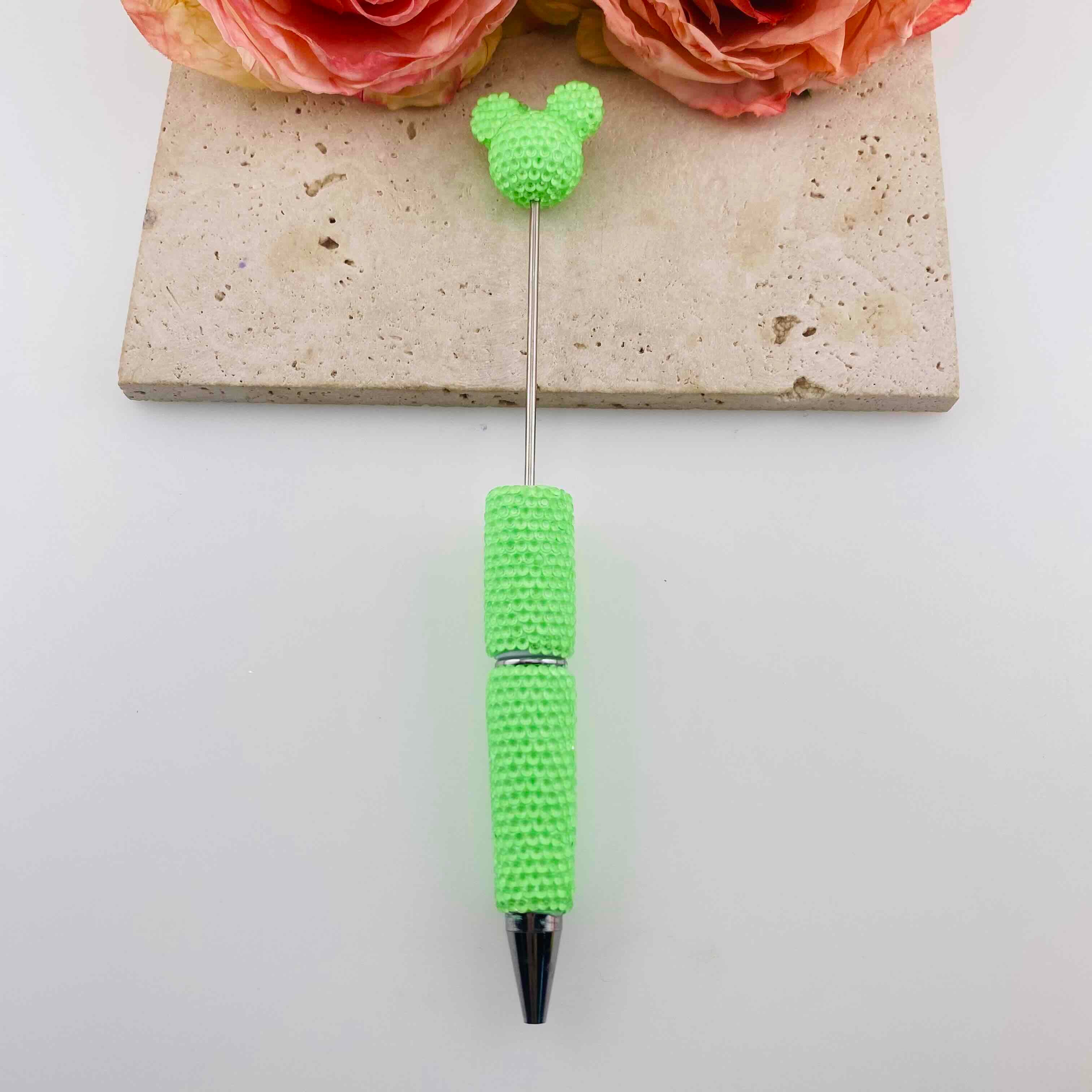 FS19782-Fluorescent Mickey Rhinestone Pens