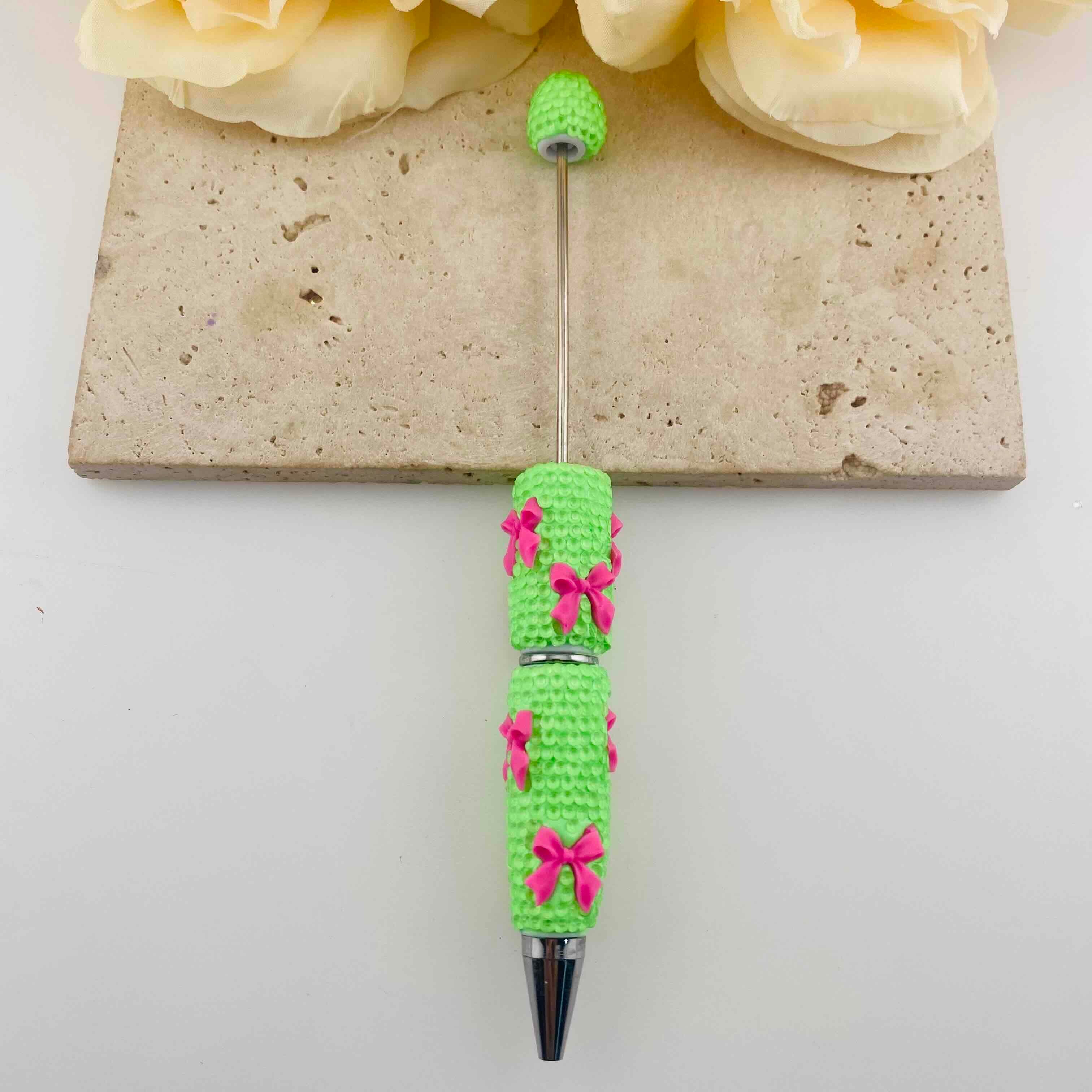 FS19960-Bow Full Rhinestone Fancy Pens