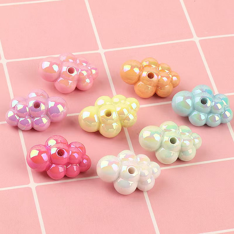 FS3599- Approximately 17×24mm Uv Cloud Beads Acrylic