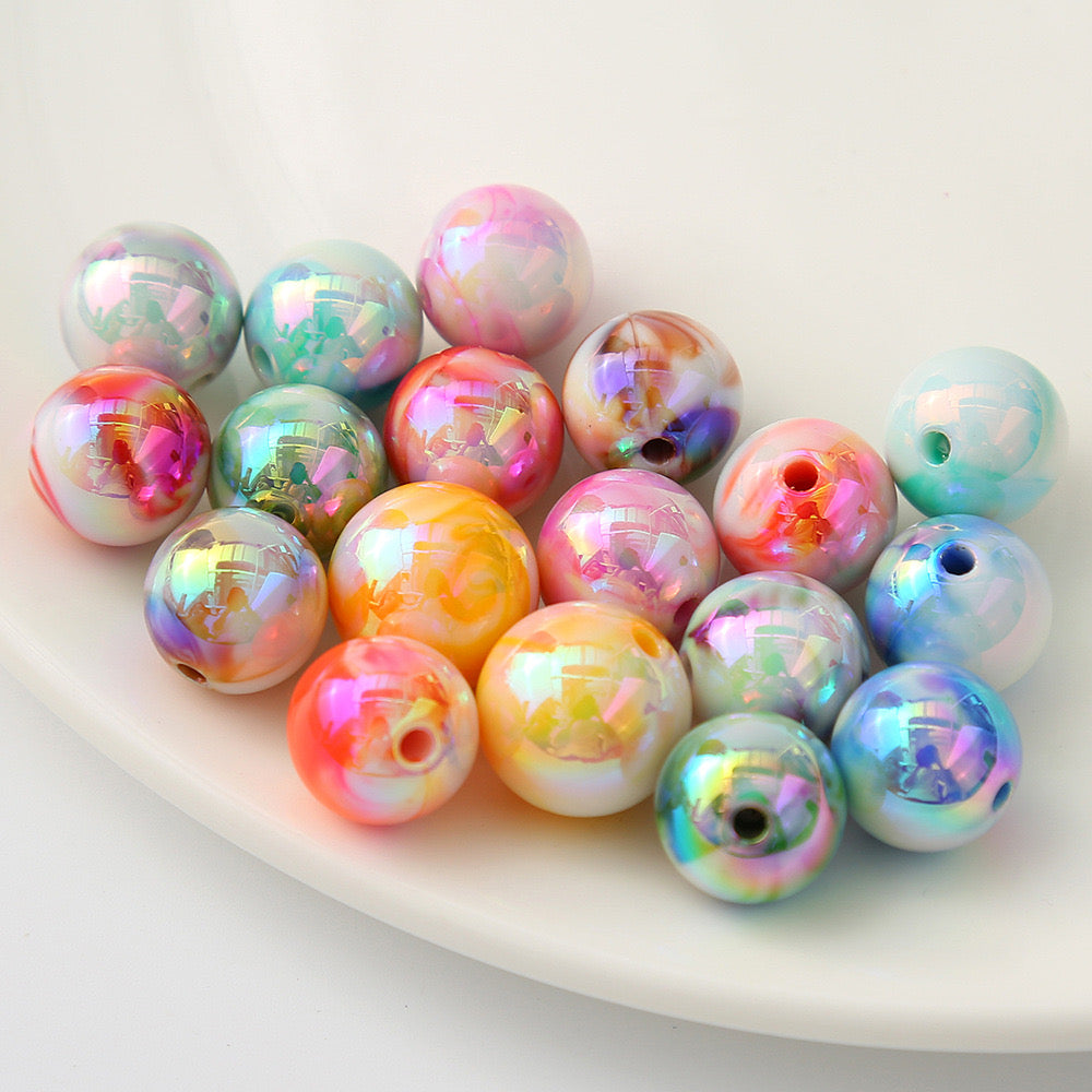 FS1716-16 MM Size UV  Acrylic Beads Fit For Beadable Pens