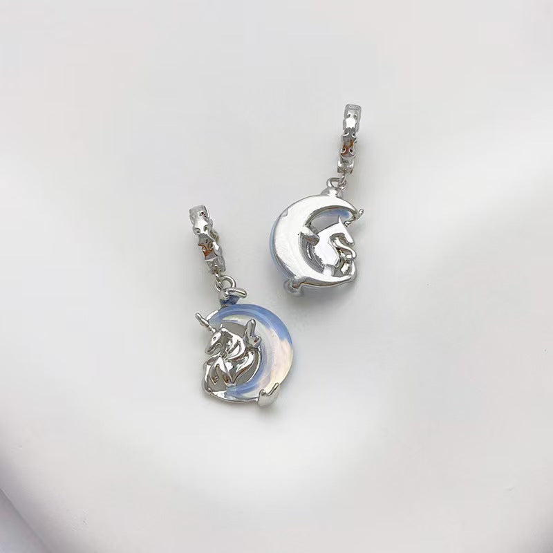 FS2854- Moon And Horse Spacers Charms
