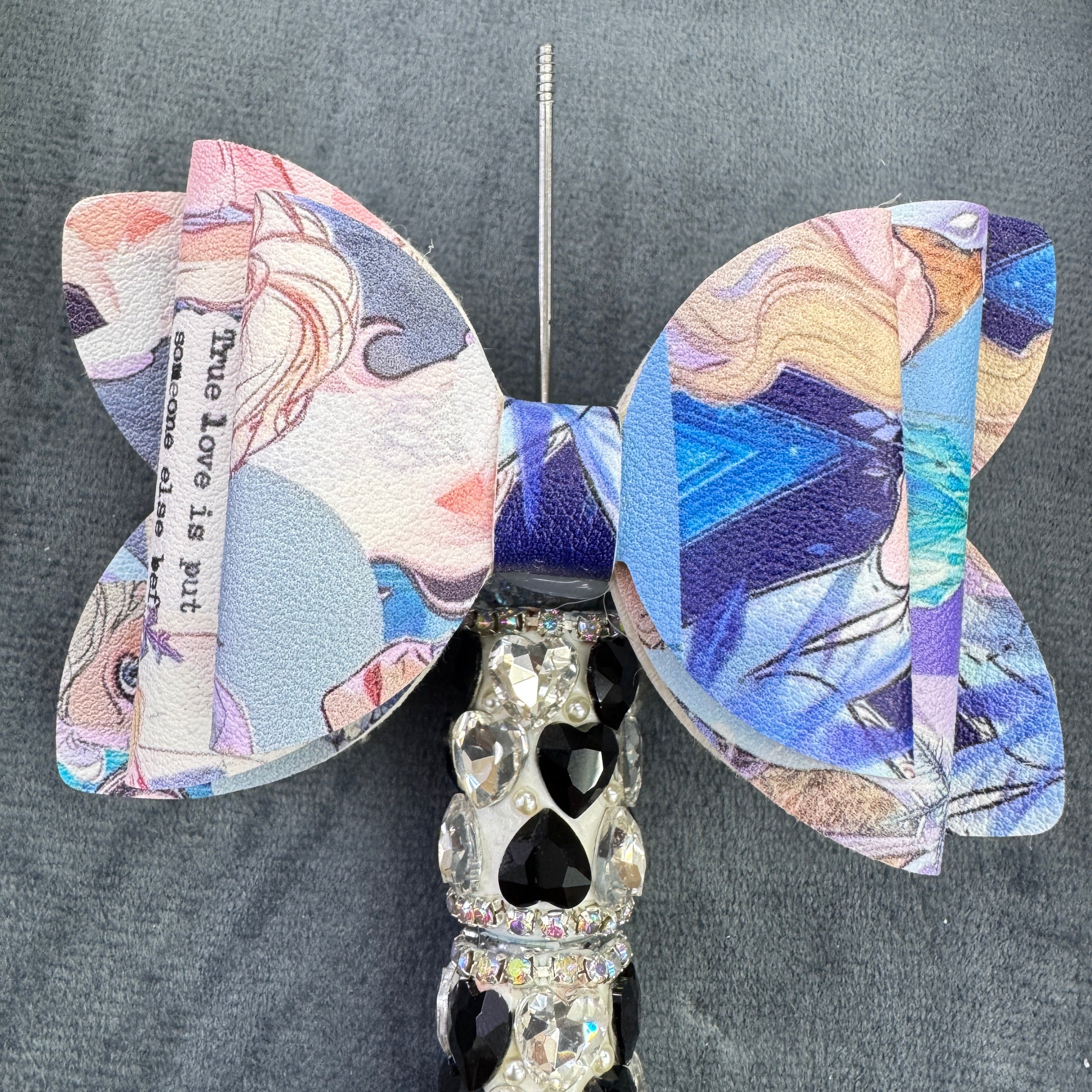 Fairy Tale Cartoon Theme Sugar Double Layer Tail Bow Beads,For Pen Toppers,Random Mix