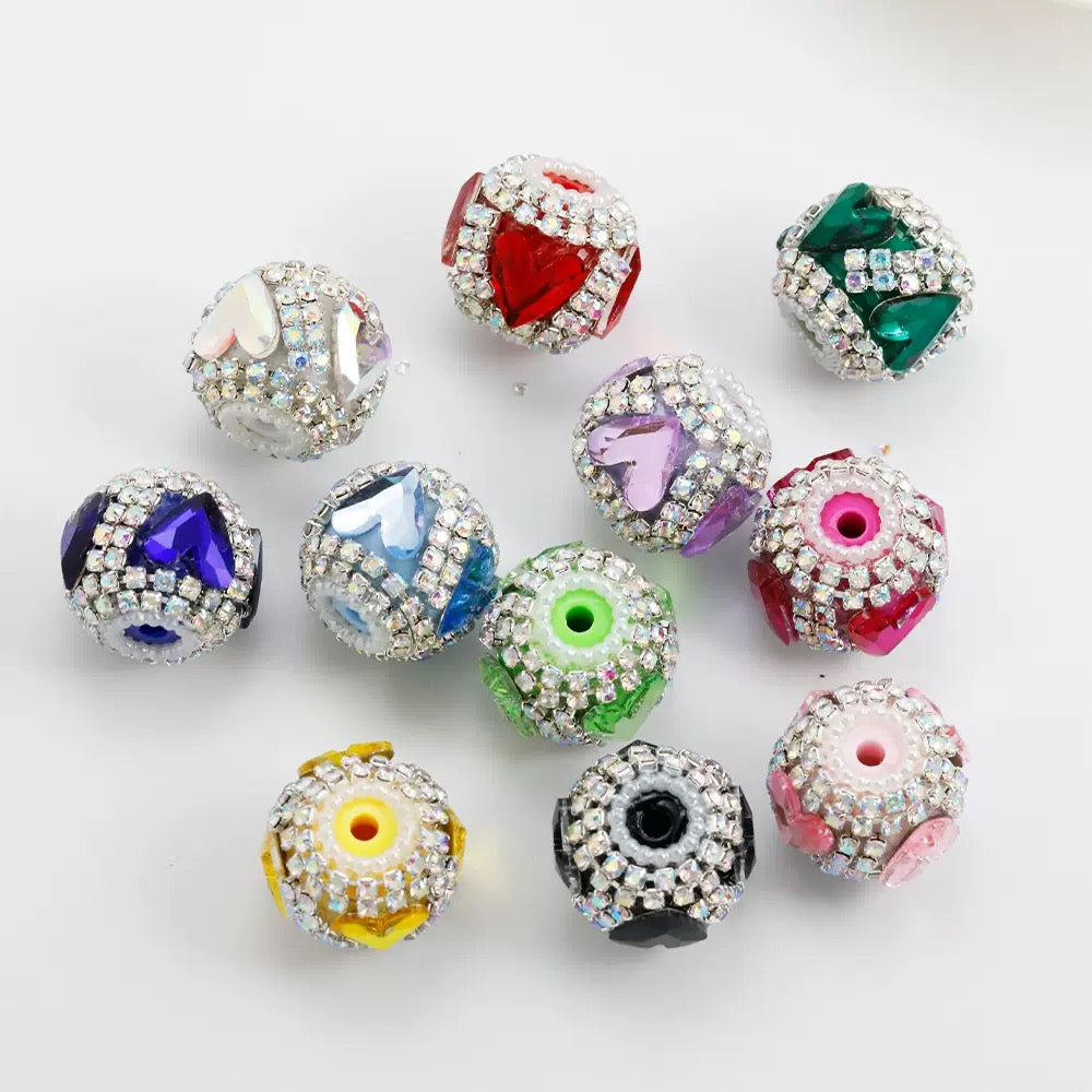 FS20089-About 18mm Fancy Beads For Beadable Pens Keychain Jewelry Making