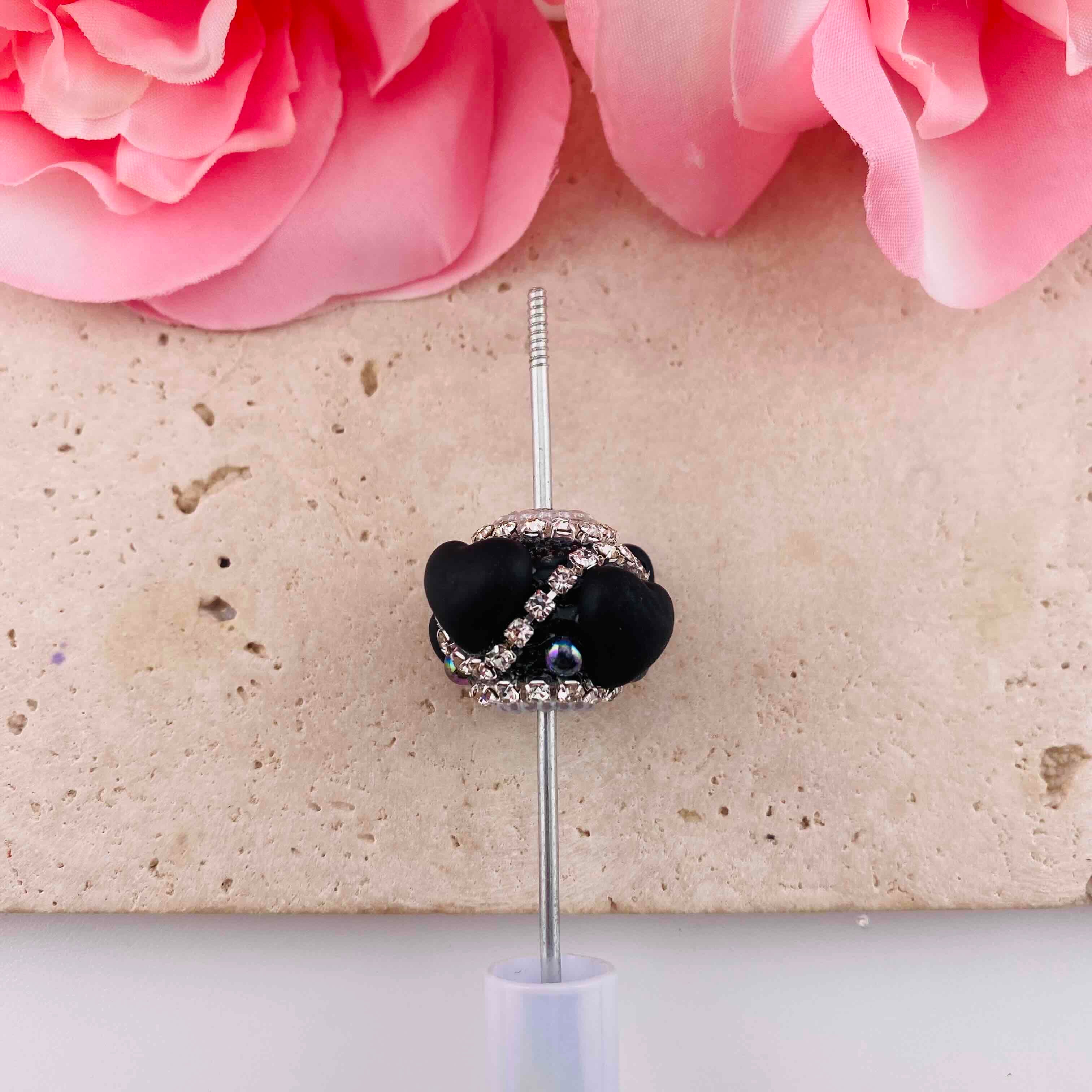 FS19817-About 18*23mm Heart Resin Beads