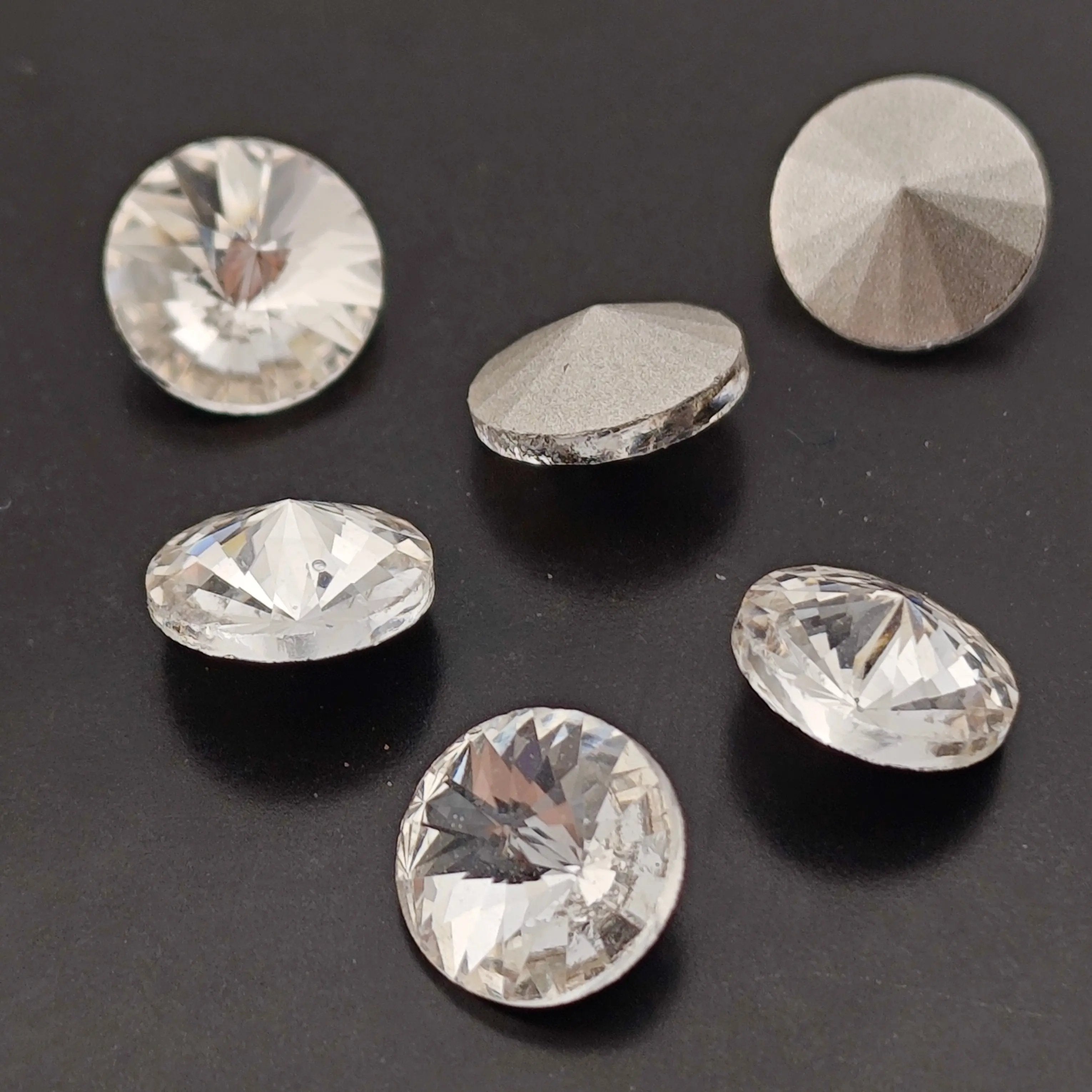 6mm 8mm 10mm White Sharp bottomed Crystal Diamonds FS2234 FS2236 FS2843 Zoe's DIY Shop