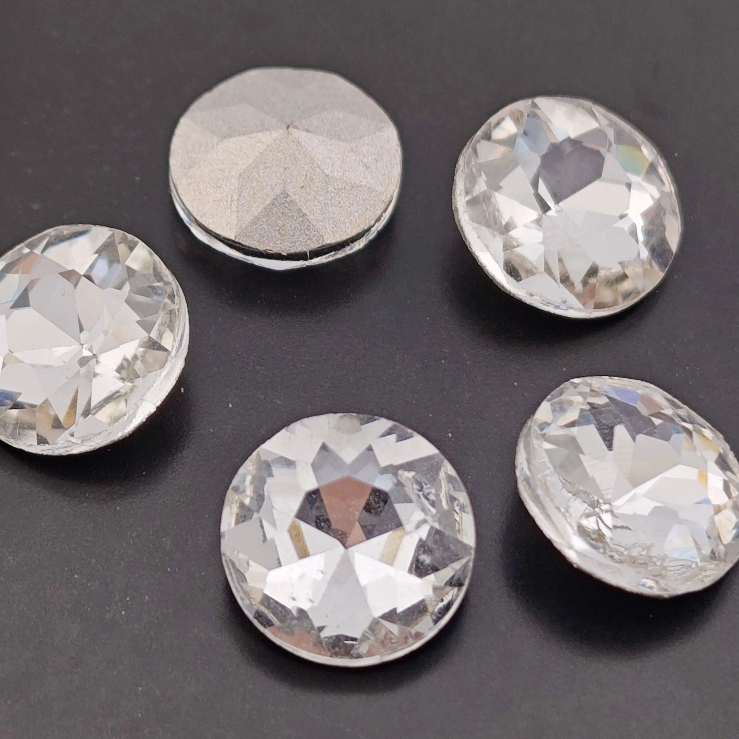 6mm 8mm 10mm White Sharp bottomed Crystal Diamonds FS2234 FS2236 FS2843 Zoe's DIY Shop